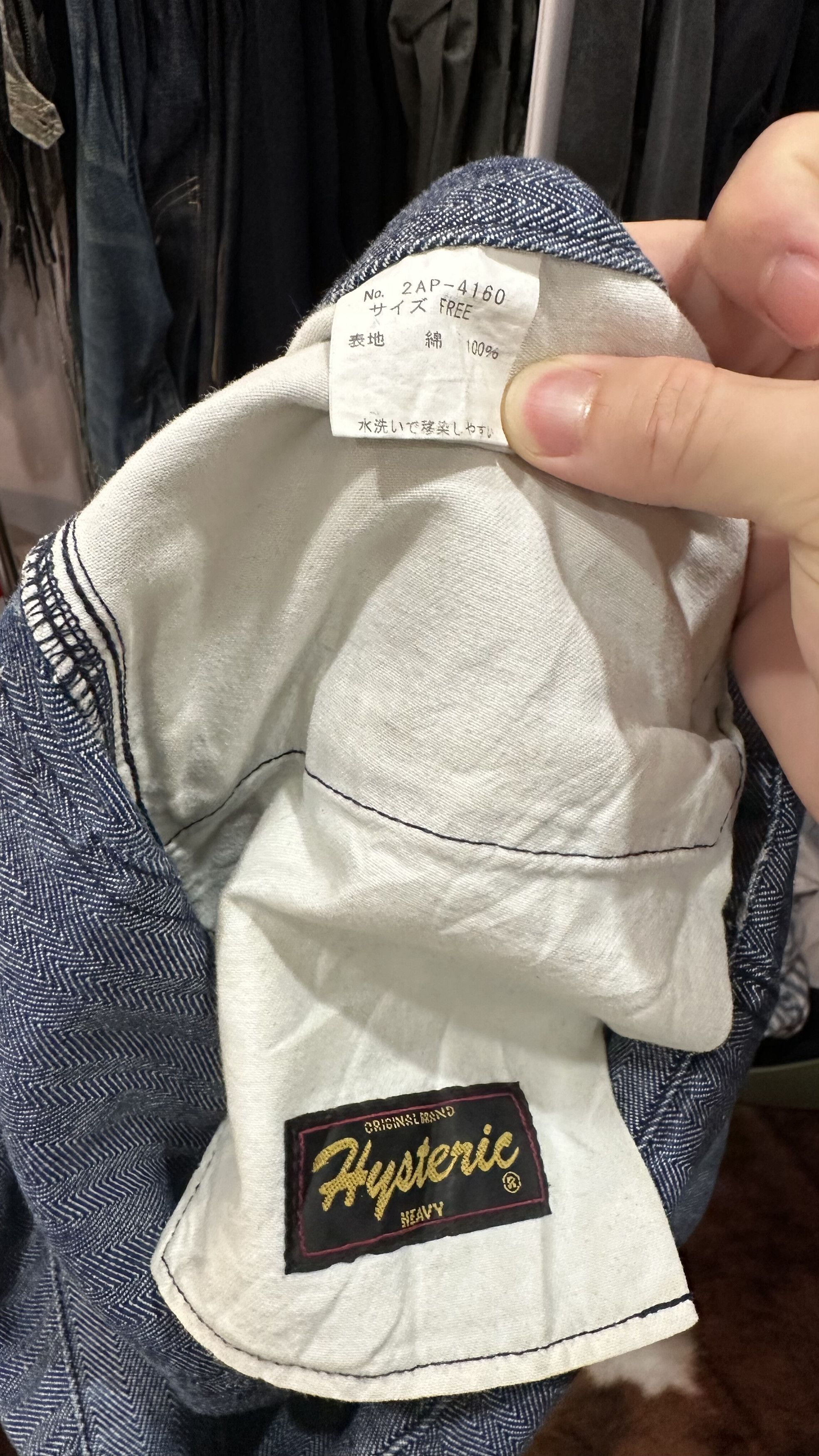 Hysteric Glamour Hysteric Glamour Denim Suspender Overall Cargo Pants Size US 30 / EU 46 - 6 Thumbnail
