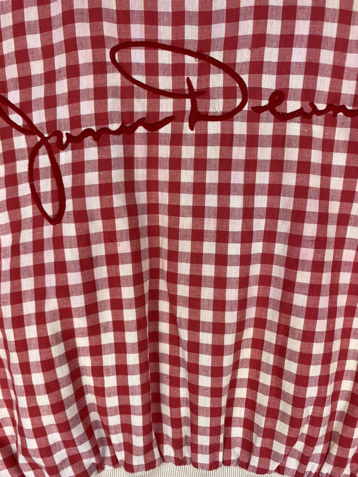 Vintage Vintage 1993 James Dean Gingham Bomber Jacket Size US M / EU 48-50 / 2 - 14 Thumbnail