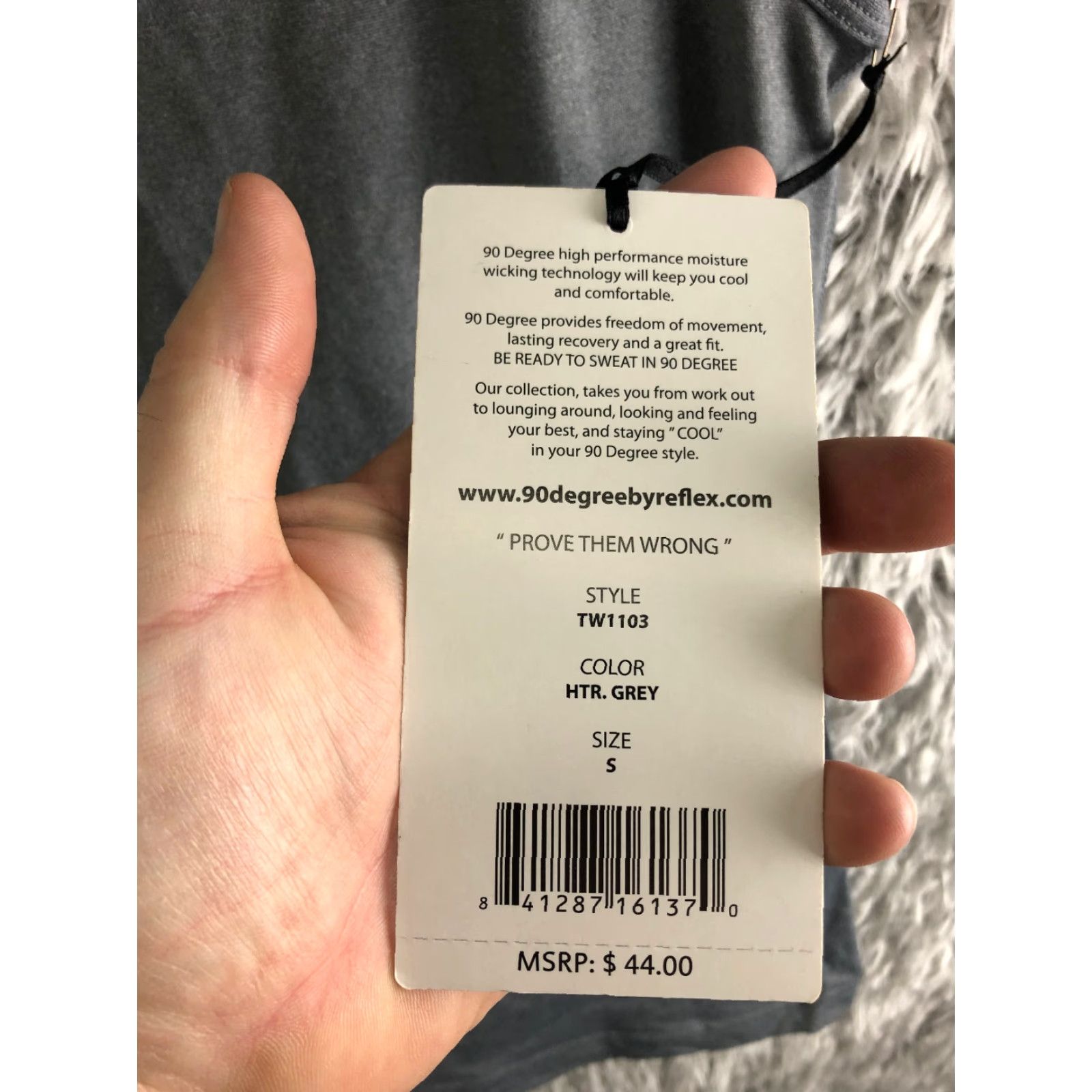 Vintage 90 Degree by Reflex Tank Top Womens S Racerback Sleeveless Top Gray Stretch Racerback Tank Women S Size S / US 4 / IT 40 - 5 Thumbnail