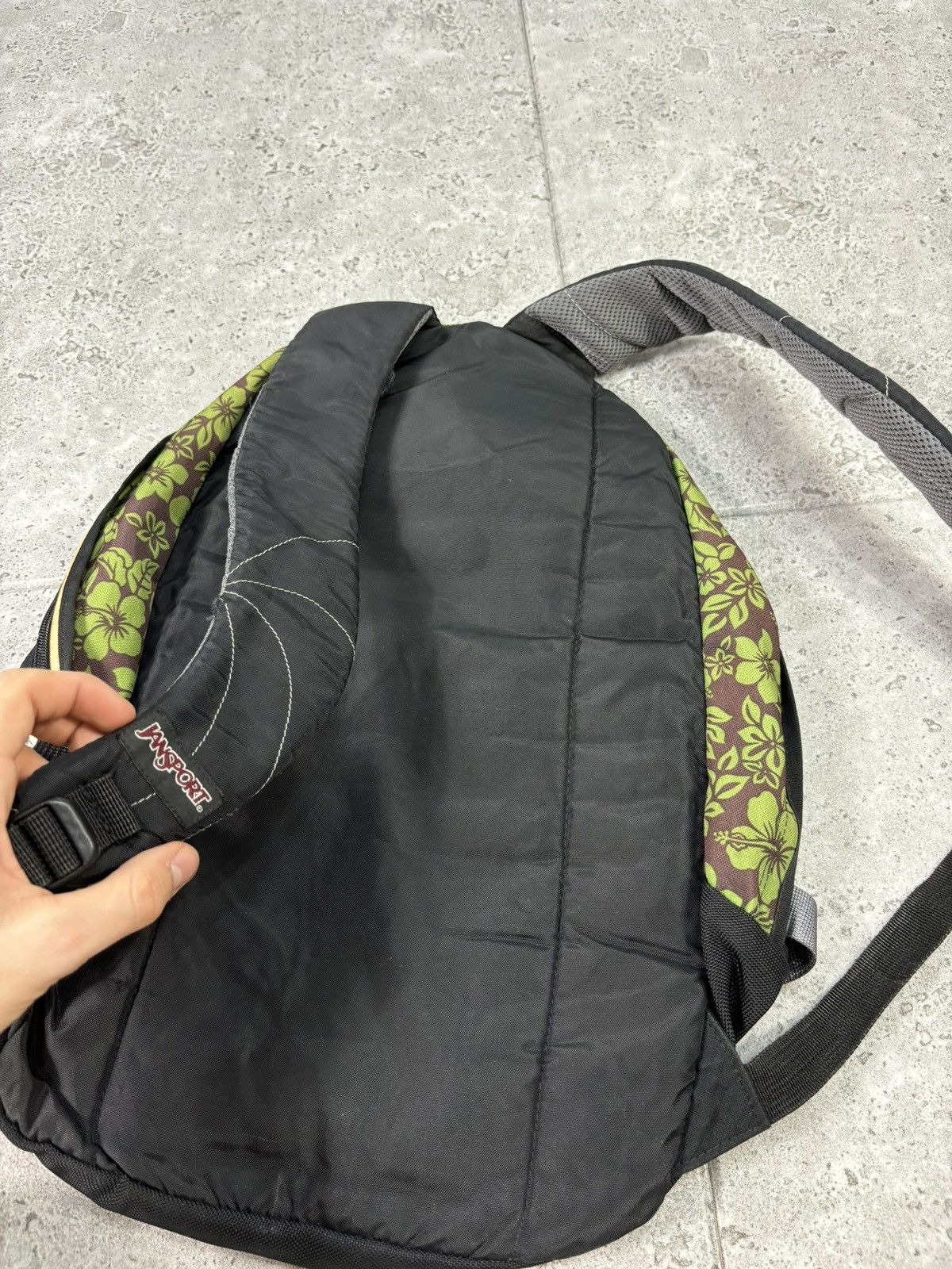 Jansport × Japanese Brand × Vintage Crazy RARE Camo Backpack JanSport Japan Style 2000s Vintage Size ONE SIZE - 7 Thumbnail