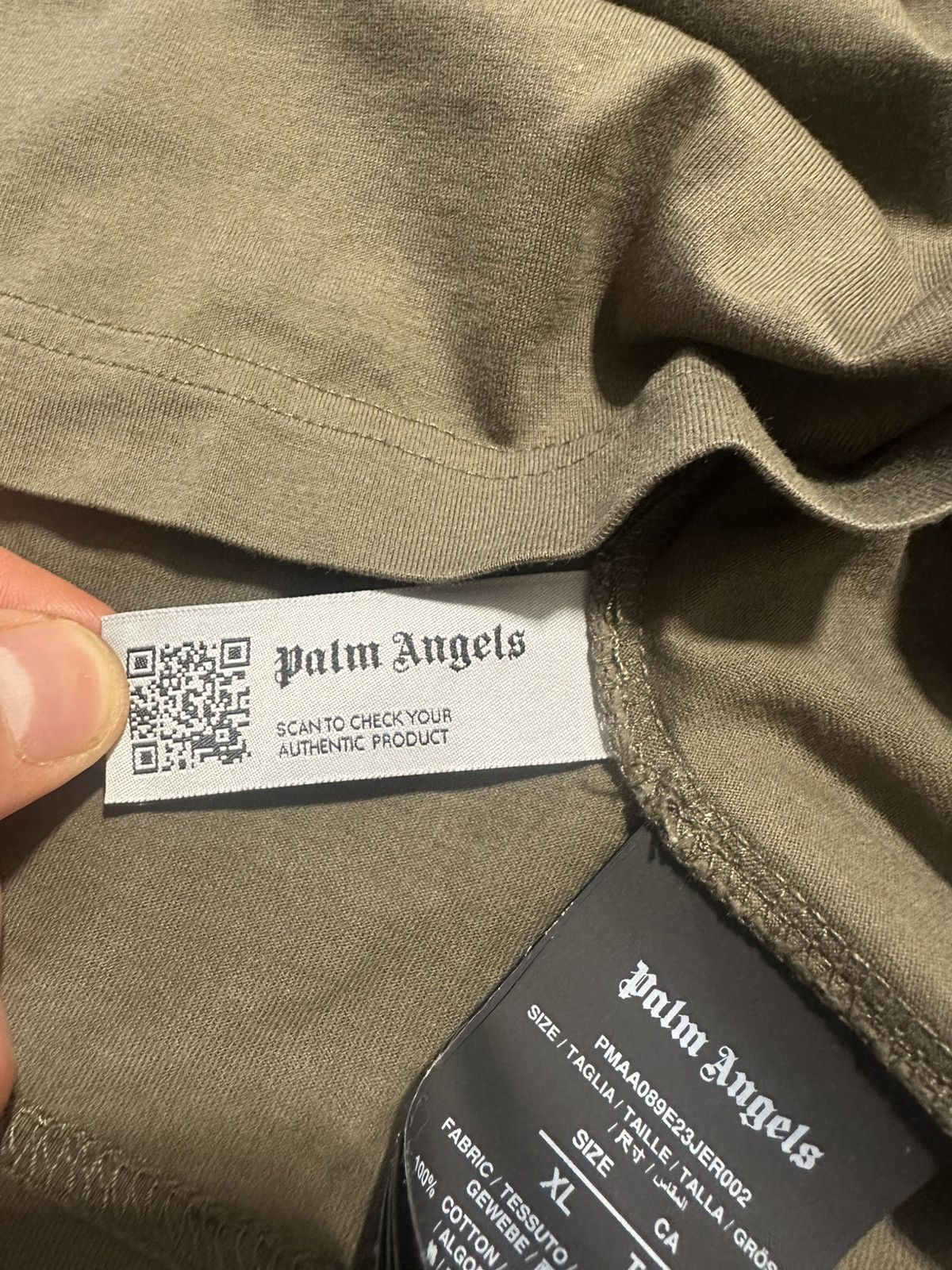 Palm Angels Logo TEE Size US XL / EU 56 / 4 - 5 Thumbnail