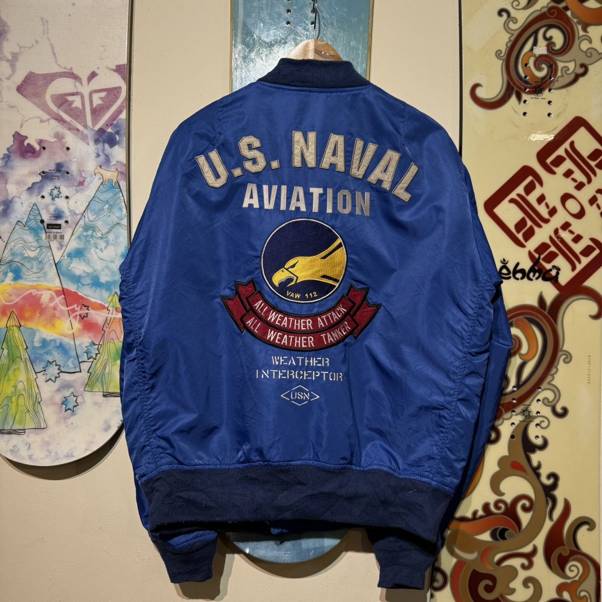 Avirex Rare Avirex Japan MA-1 Flight Jacket | U.S. Naval Aviation Size US XL / EU 56 / 4 - 2 Thumbnail