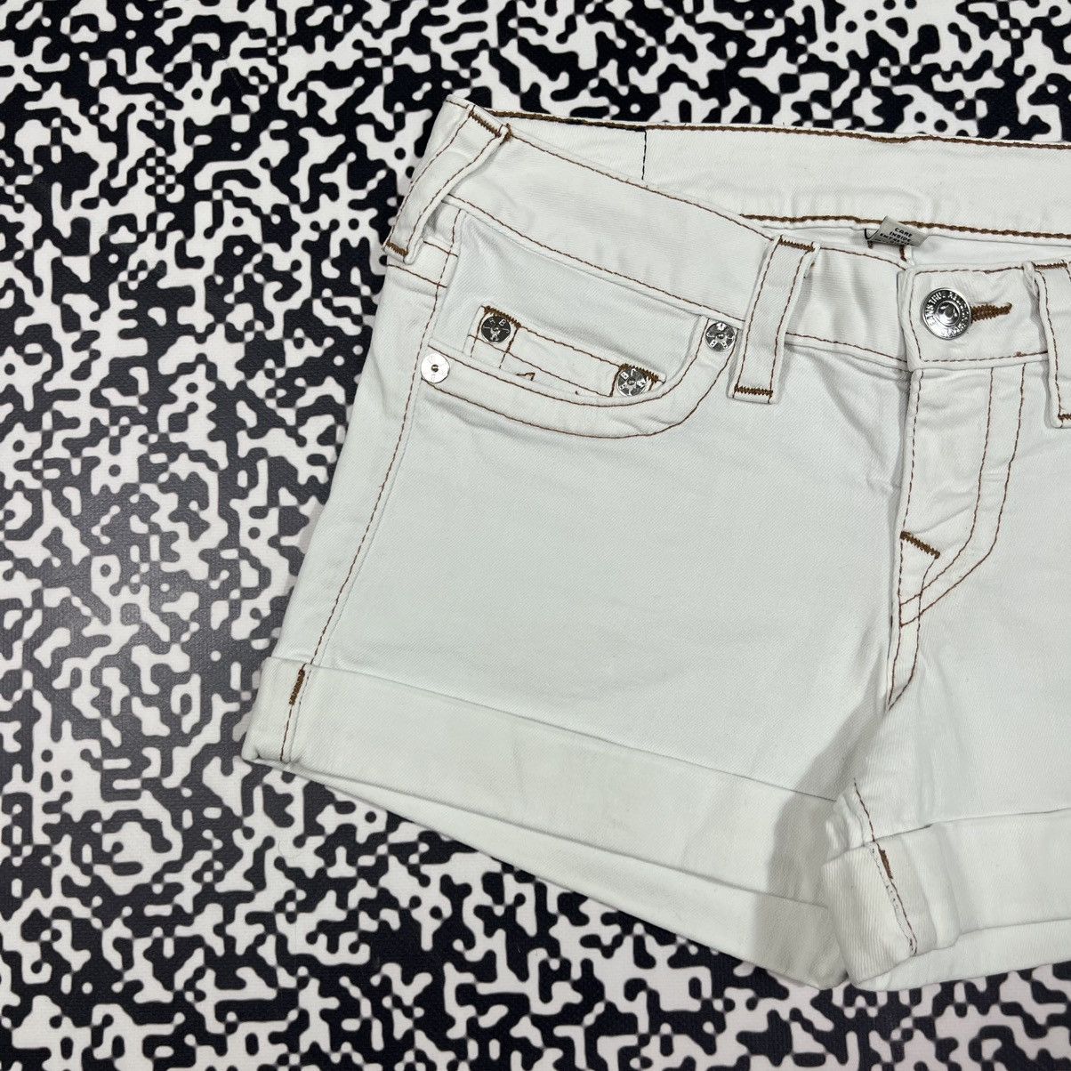 True Religion Vintage Y2K True Religion Japanese Style Mini Sexy Shorts Size 27" / US 4 / IT 40 - 10 Thumbnail