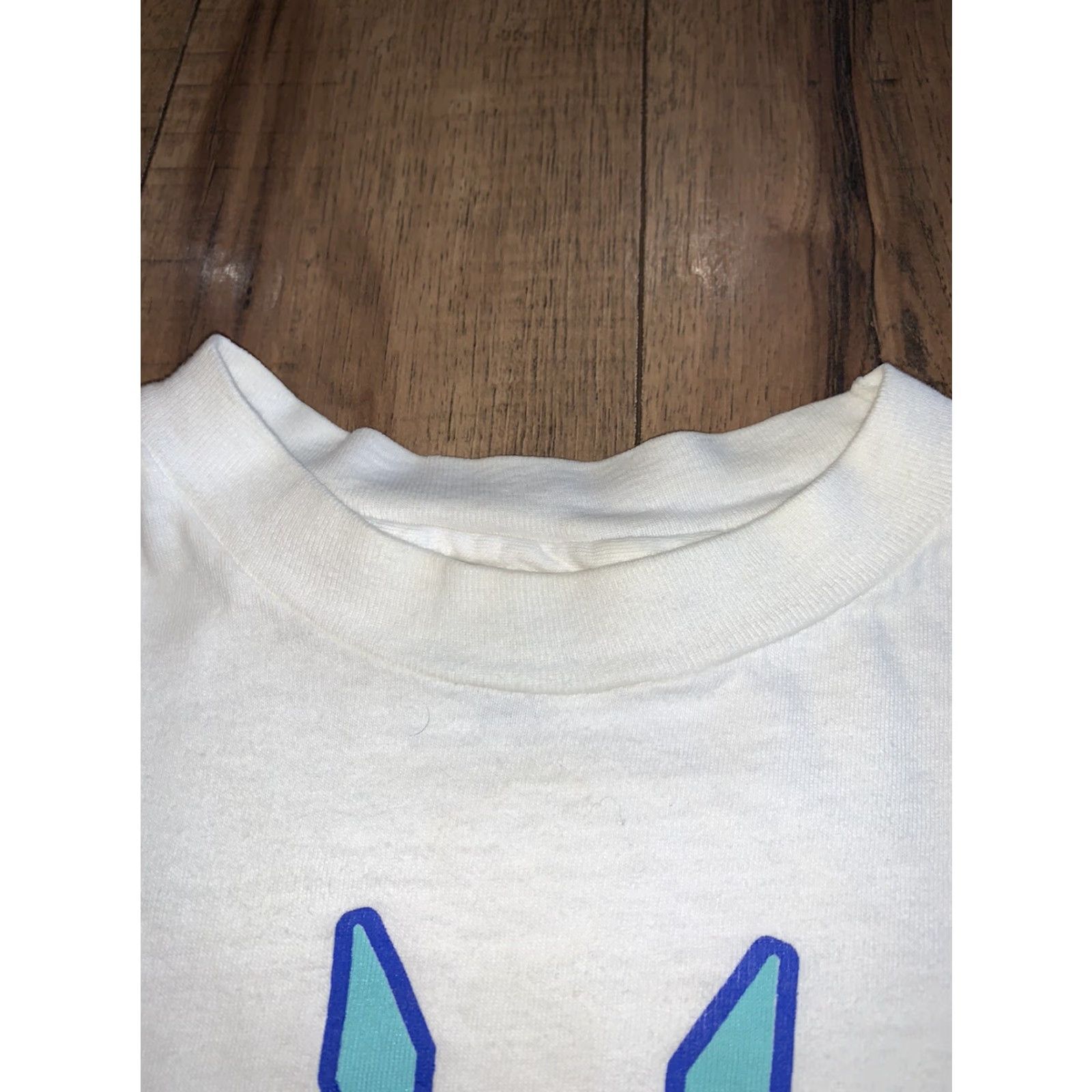 Hanes VINTAGE 90’s Two Rivers Marina Boat Shirt Hanes Single Stitch Shirt M White Mens Girls Mens Size US M / EU 48-50 / 2 - 3 Thumbnail