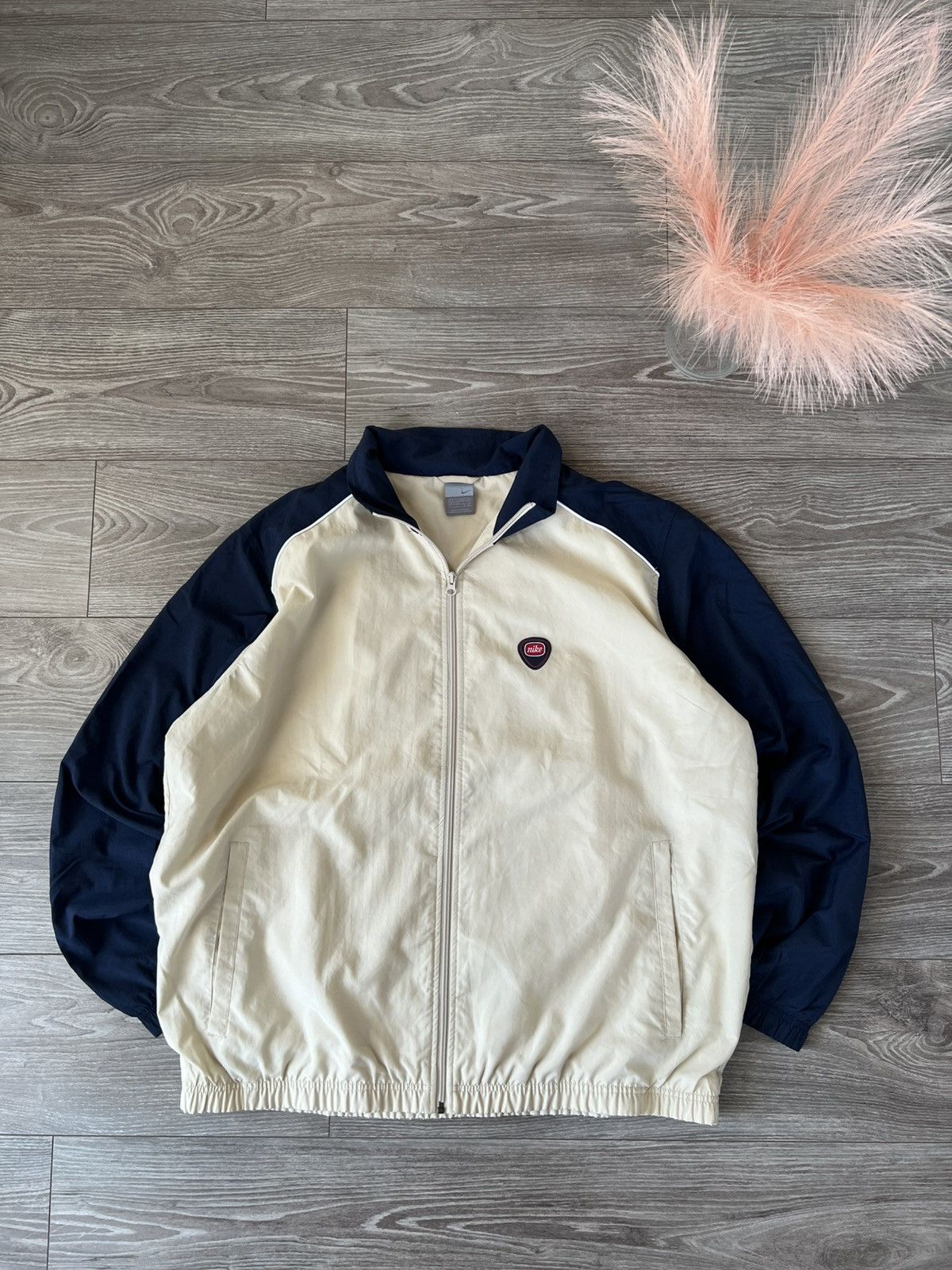 Nike × Vintage ‼️Nike Vintage Windbreaker Y2k Avant Garde Ykk Light Jacket‼️ Size US XXL / EU 58 / 5 - 1 Thumbnail