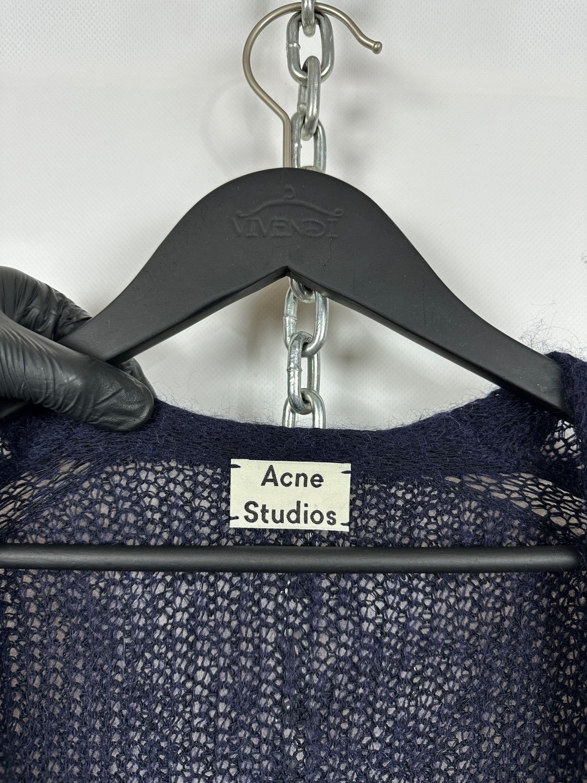 Acne Studios Acne Studios Priya Mohair Linen Alpaca Knitted Cardigan Size XS / US 0-2 / IT 36-38 - 17 Thumbnail