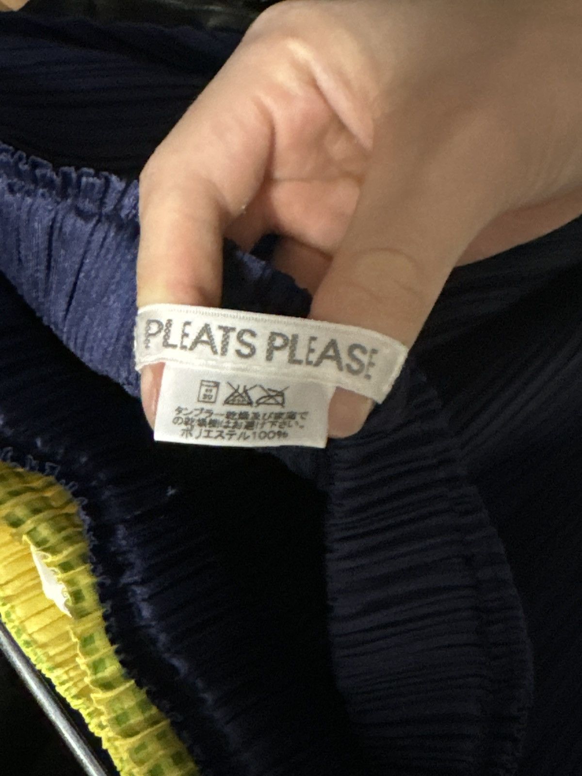 Issey Miyake × Pleats Please Issey Miyake Pleats Please Navy A-Line Midi Skirt Size 27" / US 4 / IT 40 - 6 Thumbnail