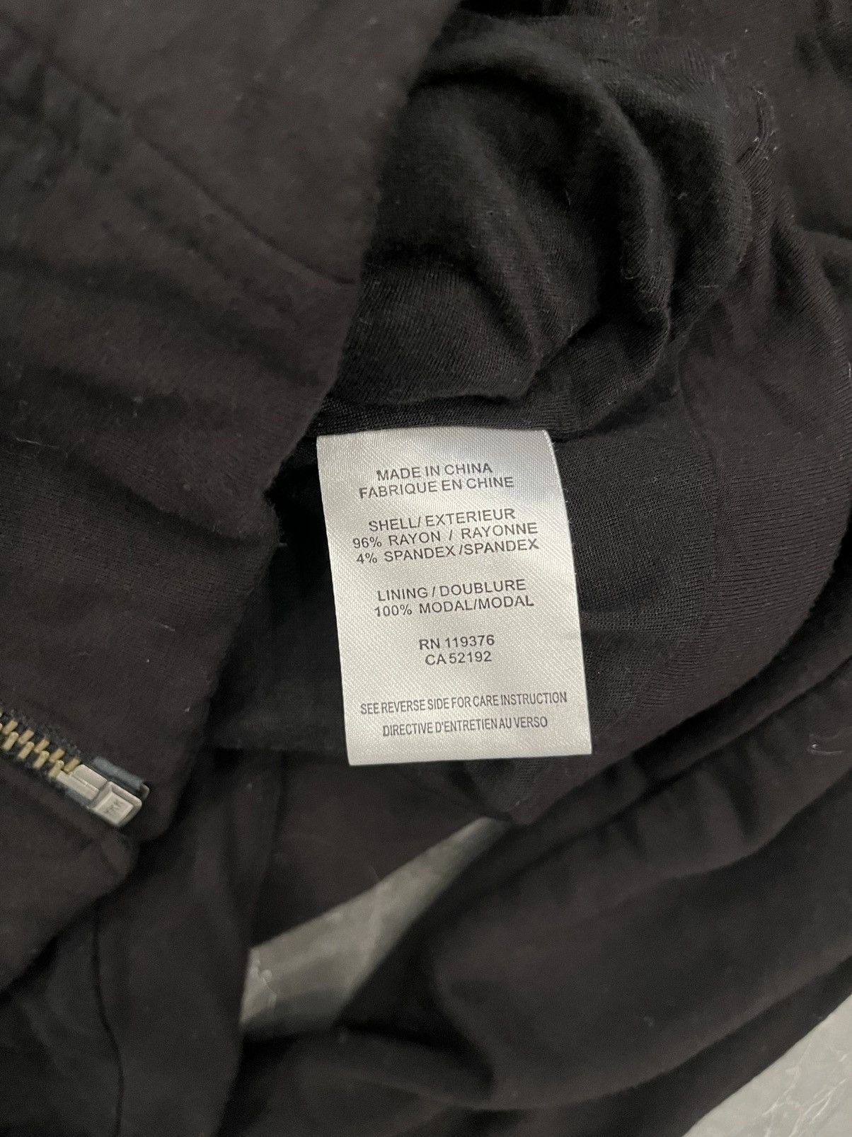 Helmut Lang HELMUT Helmut Lang Black Villous Jersey Jacket Medium Size M / US 6-8 / IT 42-44 - 5 Thumbnail