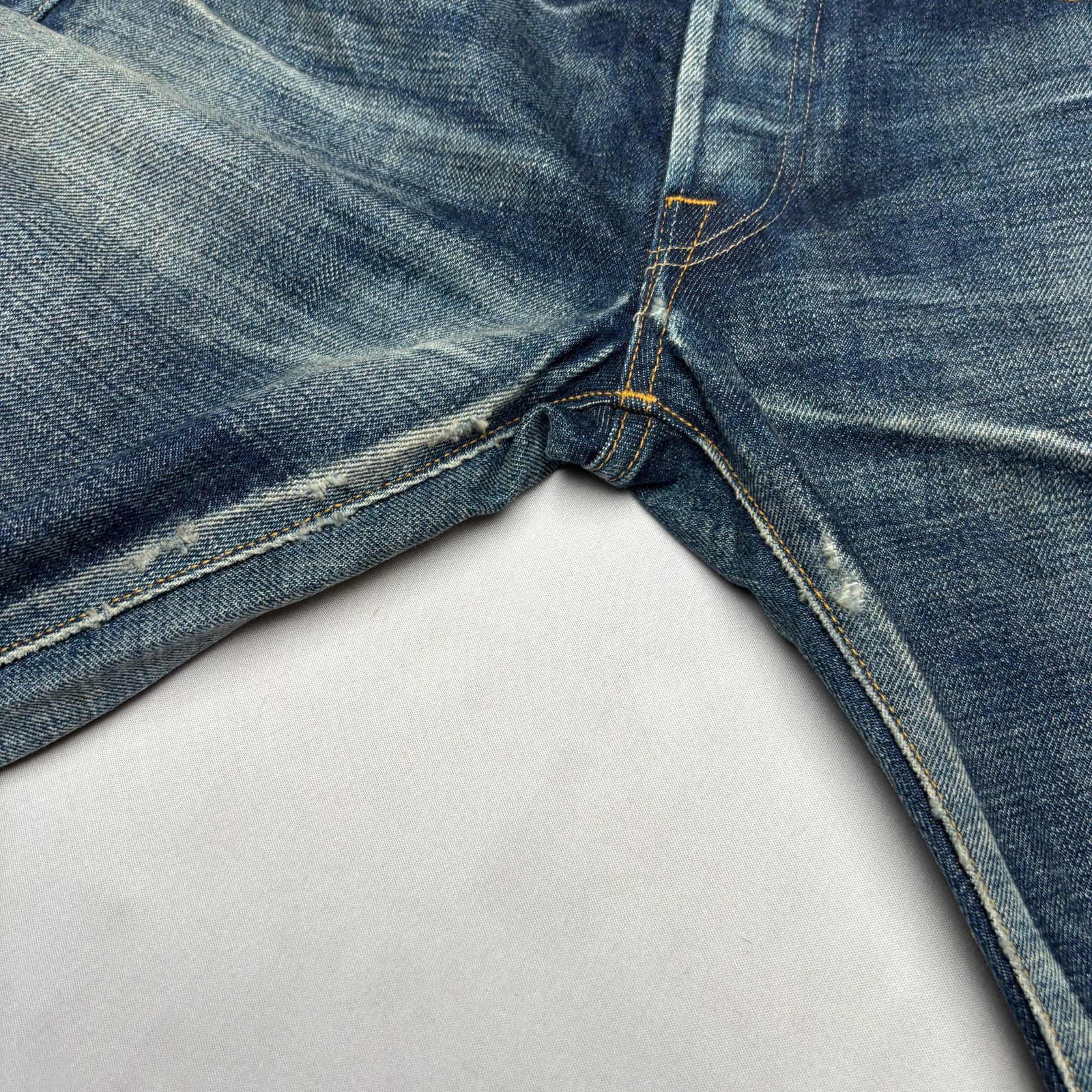 Fabric Brand & Co. Fabric Brand & Co Selvedge Denim Slim Fit Jeans Men's 30x33 Size US 30 / EU 46 - 17 Thumbnail