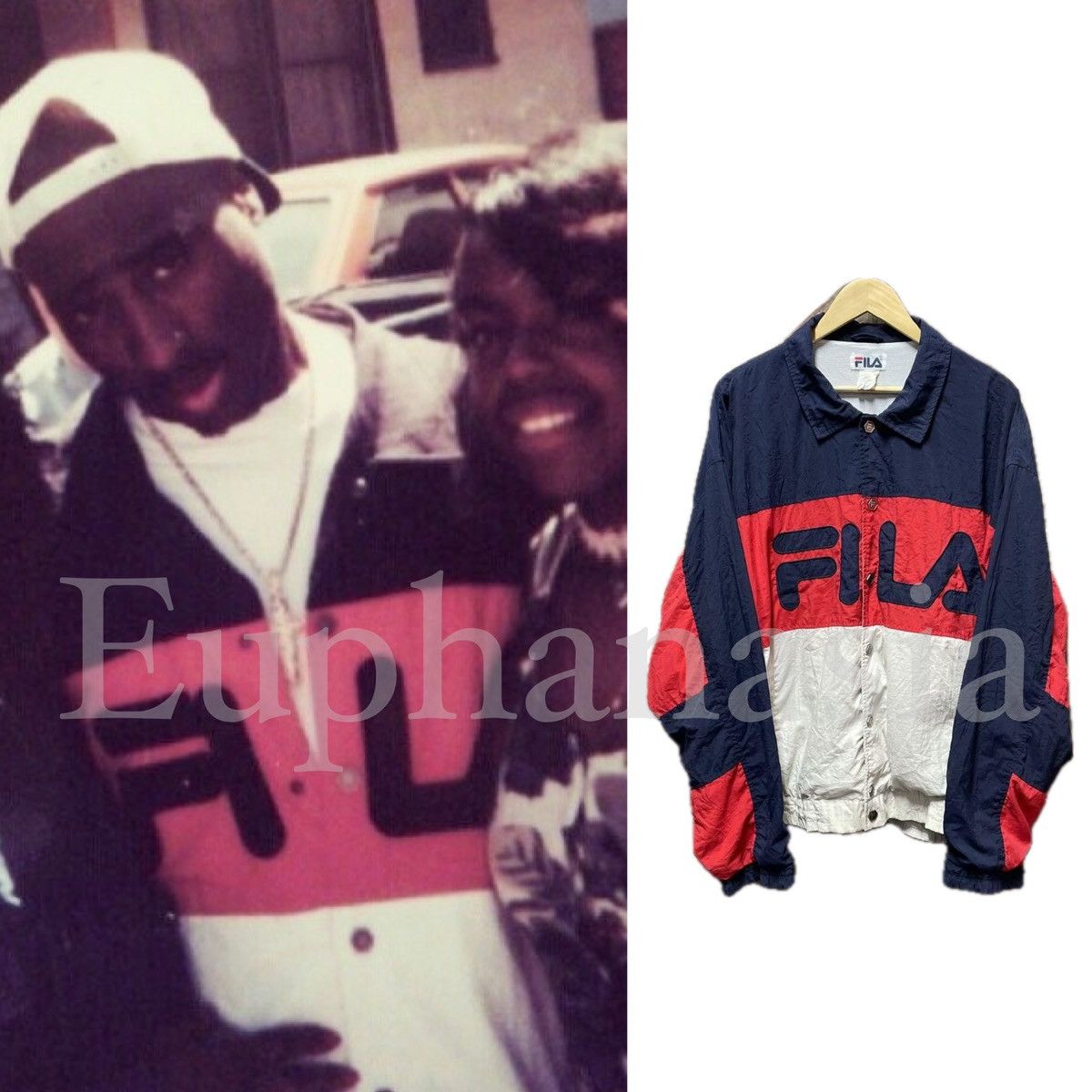 Fila fashion jacket outfit