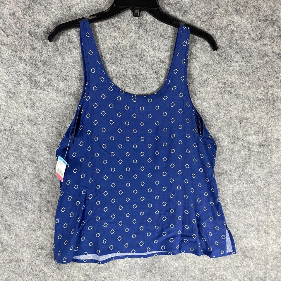 Other Simply Styled Tank Top Small Women's Blue 100% Rayon NWD S Size S / US 4 / IT 40 - 8 Thumbnail