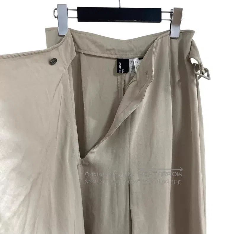 Comme des Garcons Comme des Garcons size M Asymmetric Wide Leg Trousers Size 23" - 3 Thumbnail
