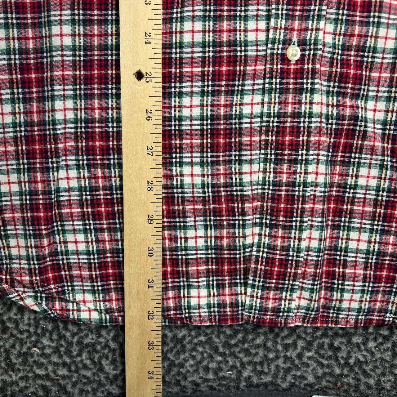 Tommy Hilfiger Tommy Hilfiger Button Down Shirt Men Plaid Cotton XL Size US XL / EU 56 / 4 - 4 Thumbnail