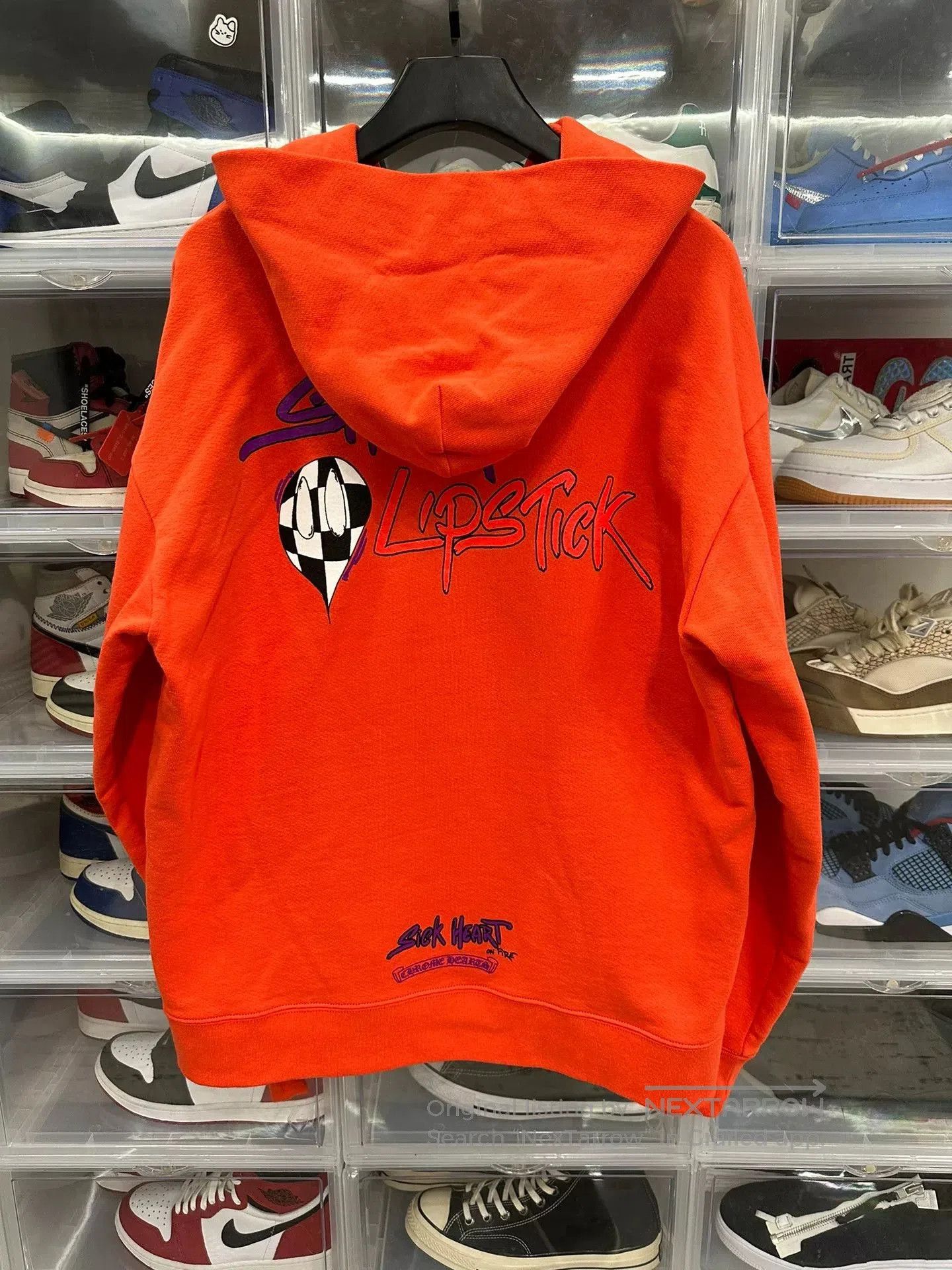 Chrome Hearts Chrome Hearts Mattyboy Orange Graffiti Hoodie. Size US XL / EU 56 / 4 - 4 Thumbnail