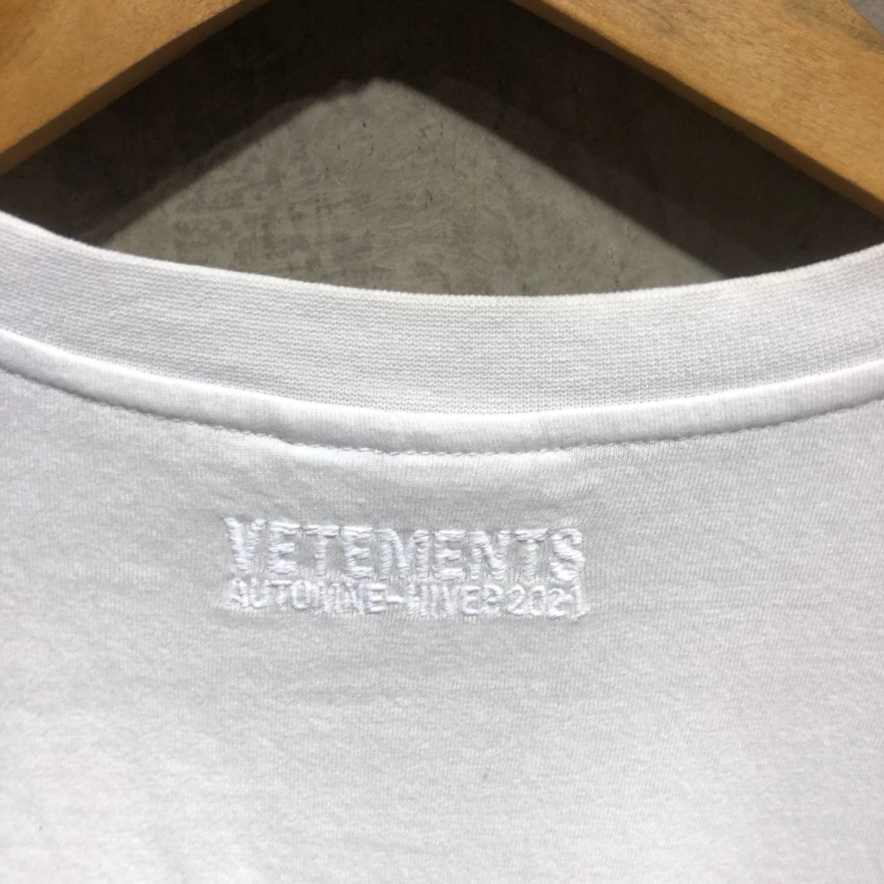 Vetements Vetements logo back to back print tee Size US M / EU 48-50 / 2 - 7 Thumbnail