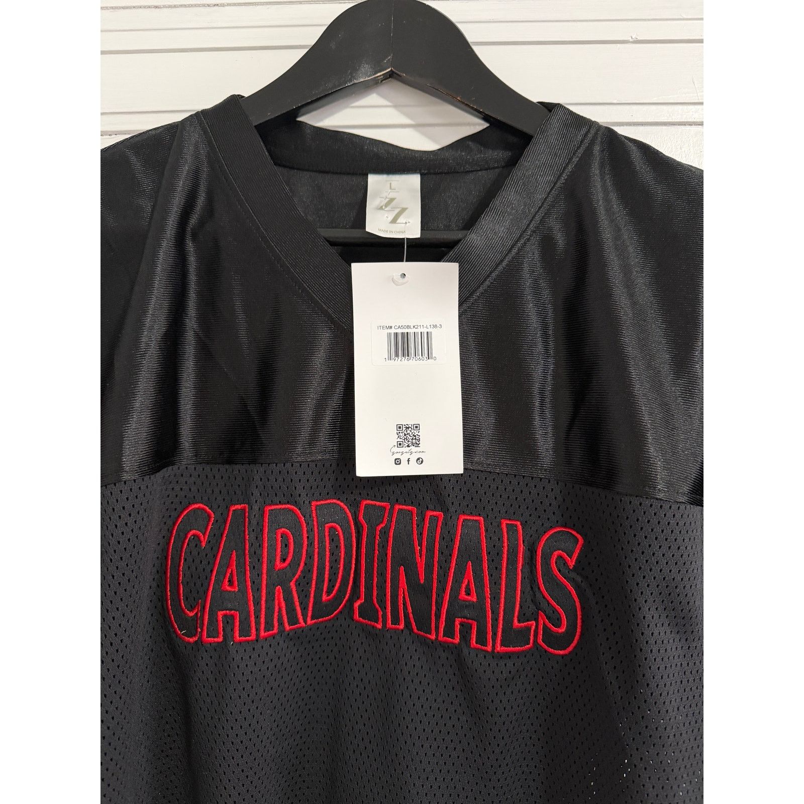 NCAA NWT North Central College Cropped Football Jersey Women's -L Size L / US 10 / IT 46 - 4 Thumbnail