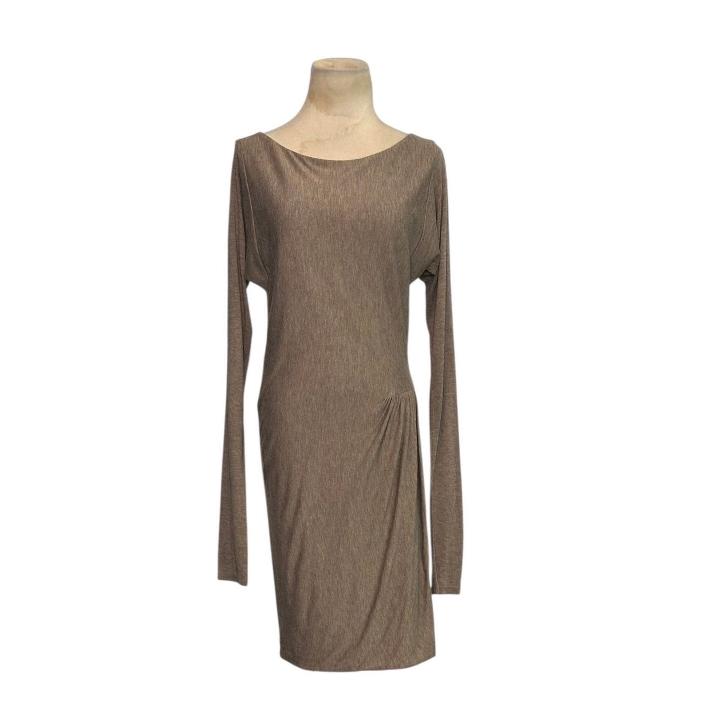 Rebecca Taylor Rebecca Taylor taupe long sleeves knit dress size Medium Size M / US 6-8 / IT 42-44 - 1 Thumbnail