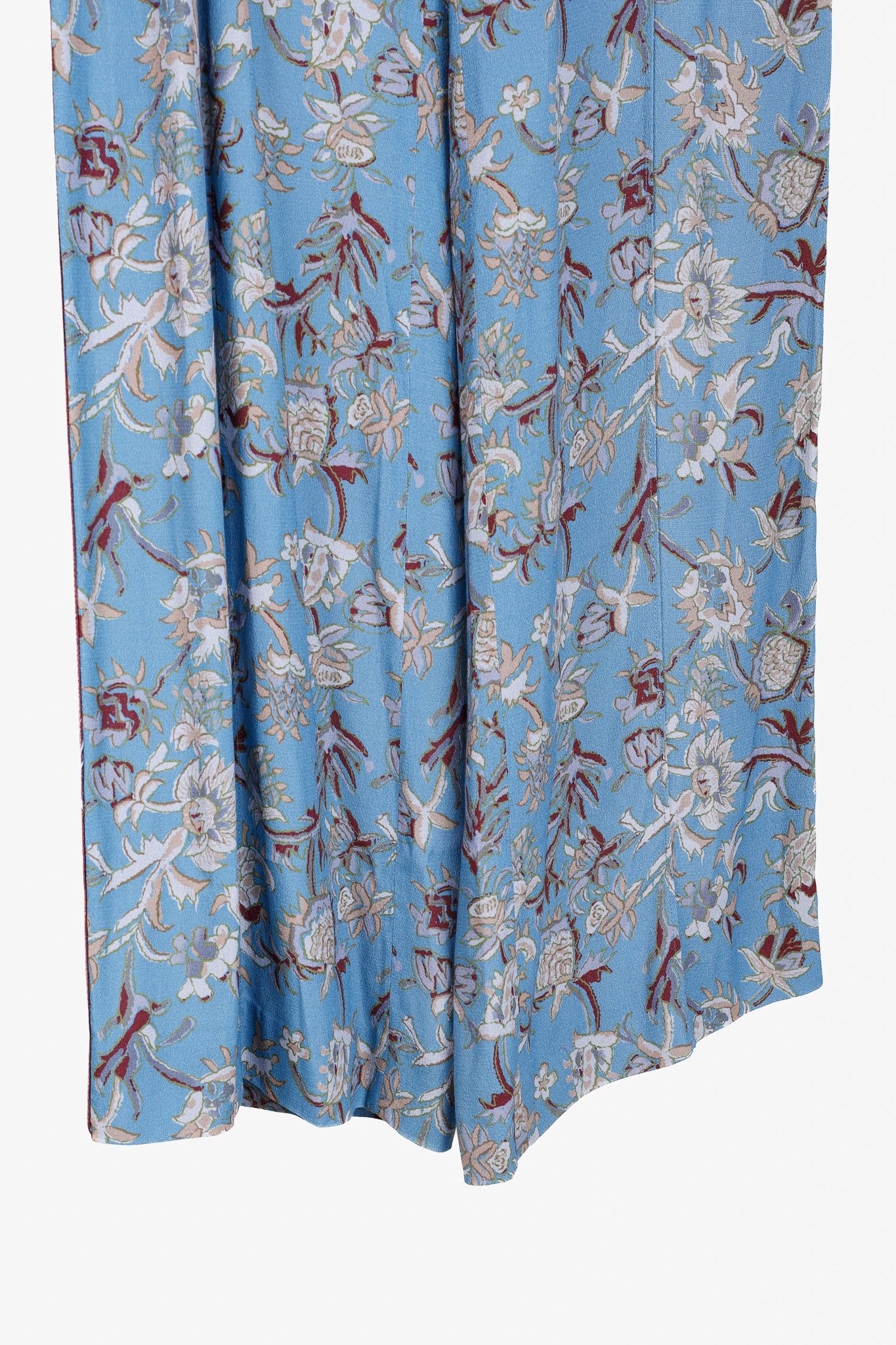 Veronica Beard Veronica Beard Pomeline Floral-Print Crepe de Chine Pants Size 25" / US 0 / IT 36 - 5 Thumbnail