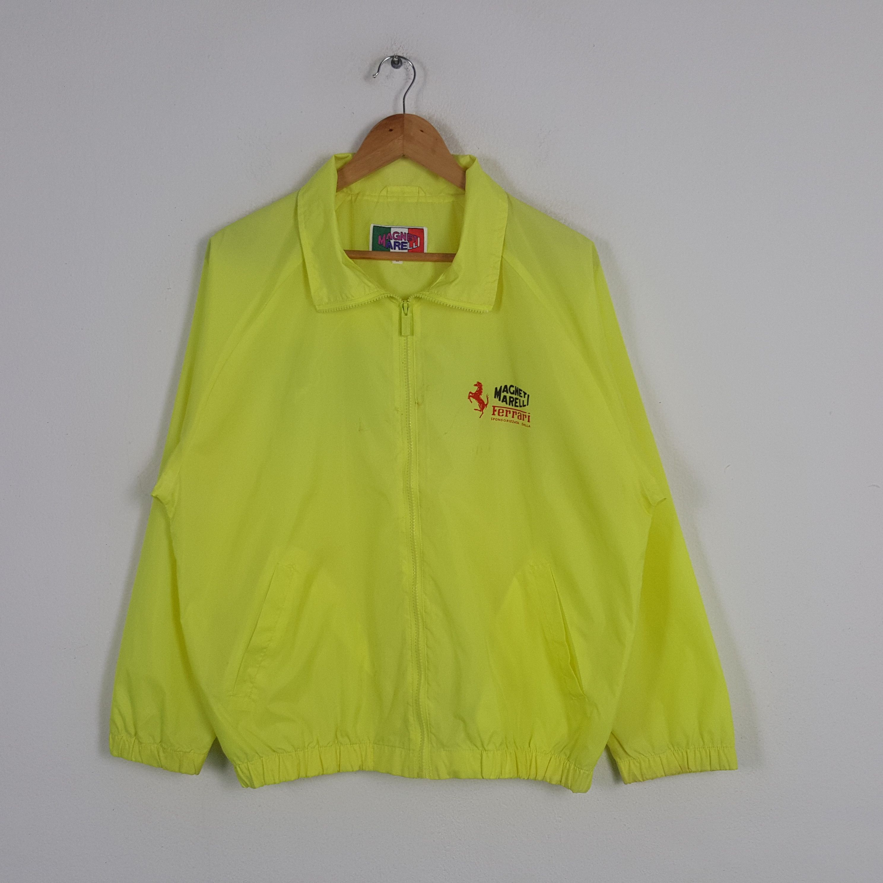 Ferrari × Vintage Vintage Ferrari Magneti Marelli Racing Windbreaker Jacket Size US L / EU 52-54 / 3 - 3 Thumbnail
