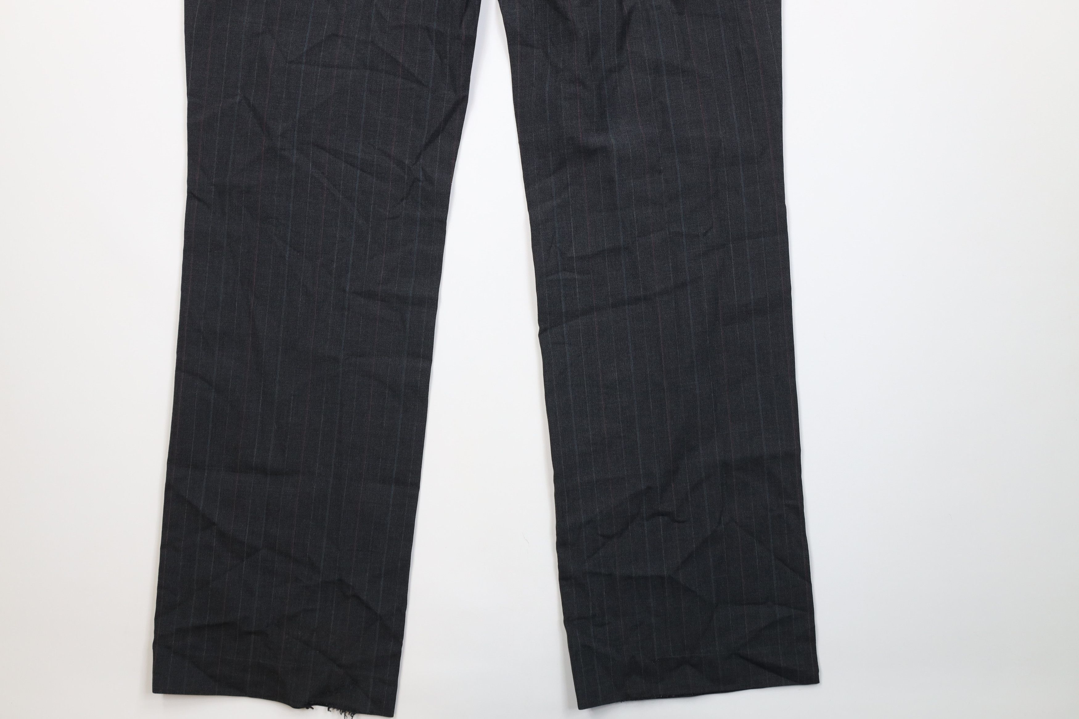 Vintage Vintage 70s Streetwear Pinstriped Wide Leg Chino Pants USA Size US 36 / EU 52 - 13 Thumbnail