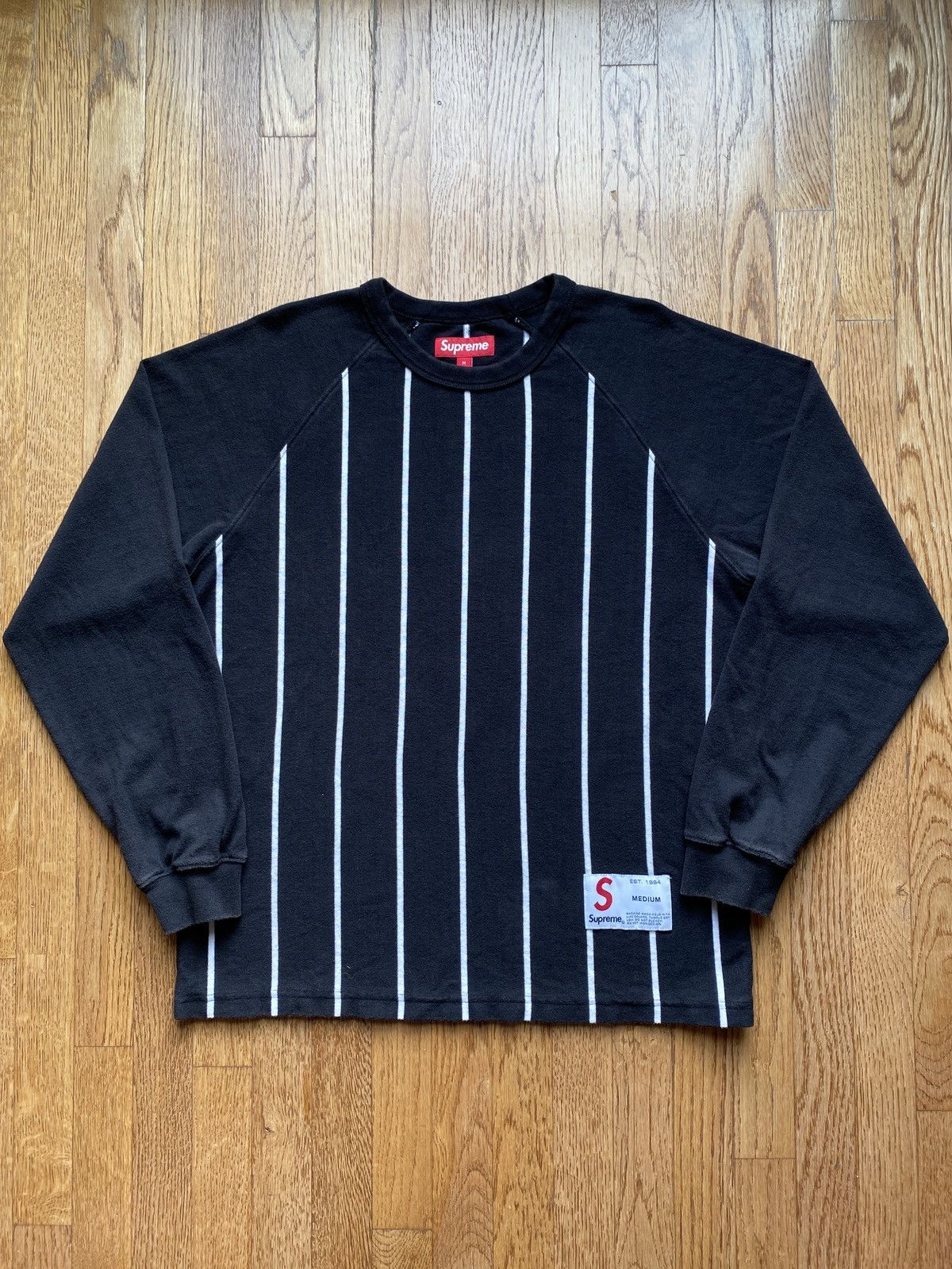Supreme Stripe Raglan L/S Top 