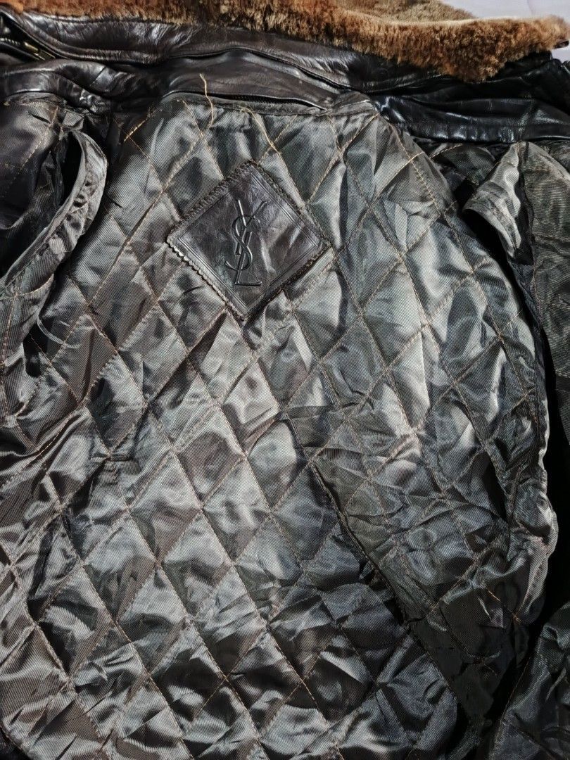 Yves Saint Laurent YSL leather jacket vintage Size US M / EU 48-50 / 2 - 3 Thumbnail