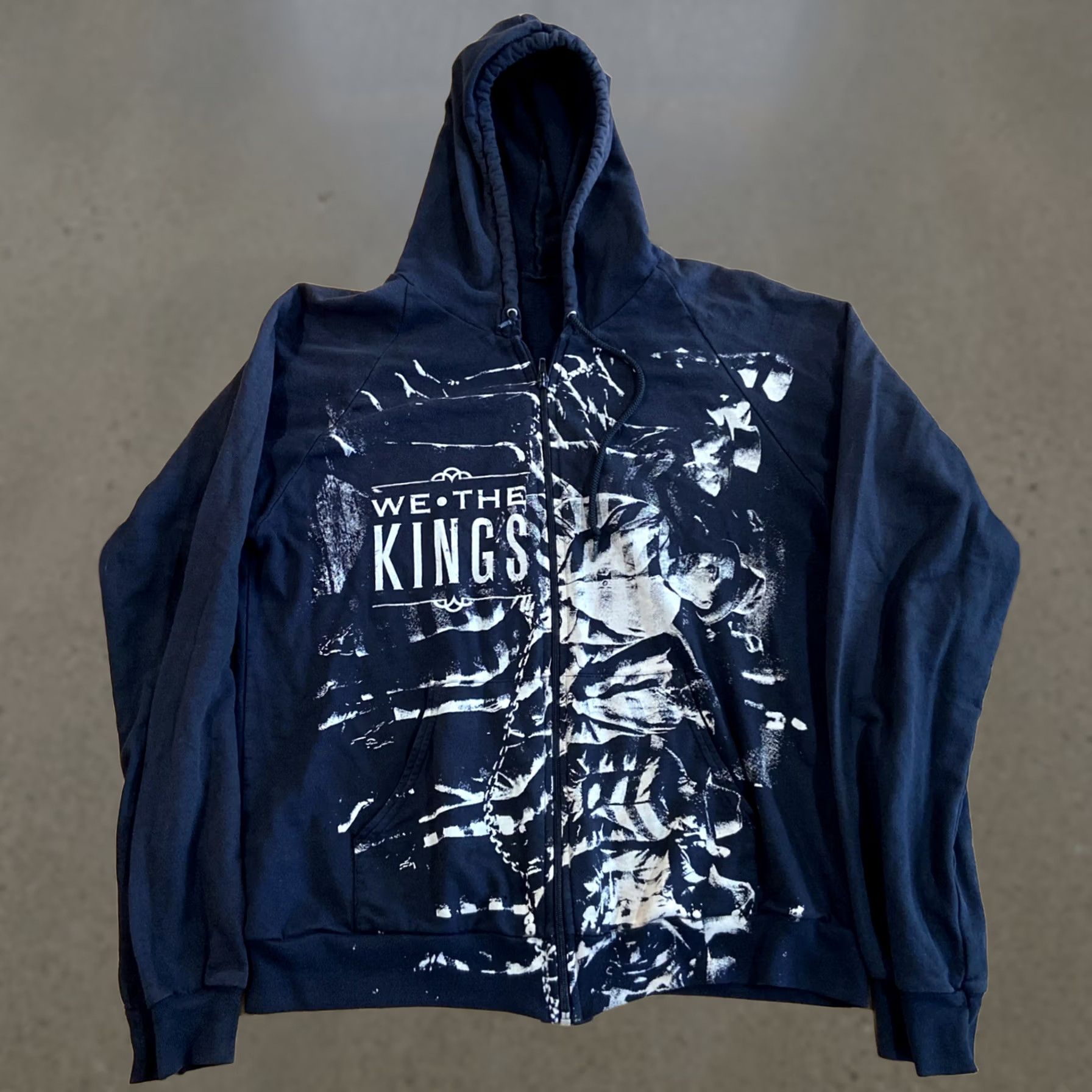 American Apparel We The Kings maroon hoodie American Apparel L Black Full Zip Unisex Adults Activewear Hoodie Size L / US 10 / IT 46 - 1 Thumbnail