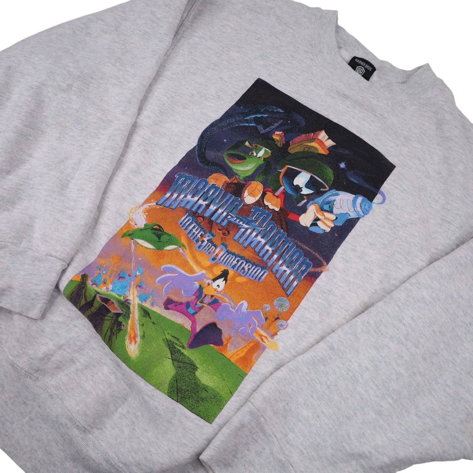 Vintage Vintage Marvin the Martian In the 3rd Dimension Sweatshirt Size US M / EU 48-50 / 2 - 2 Thumbnail