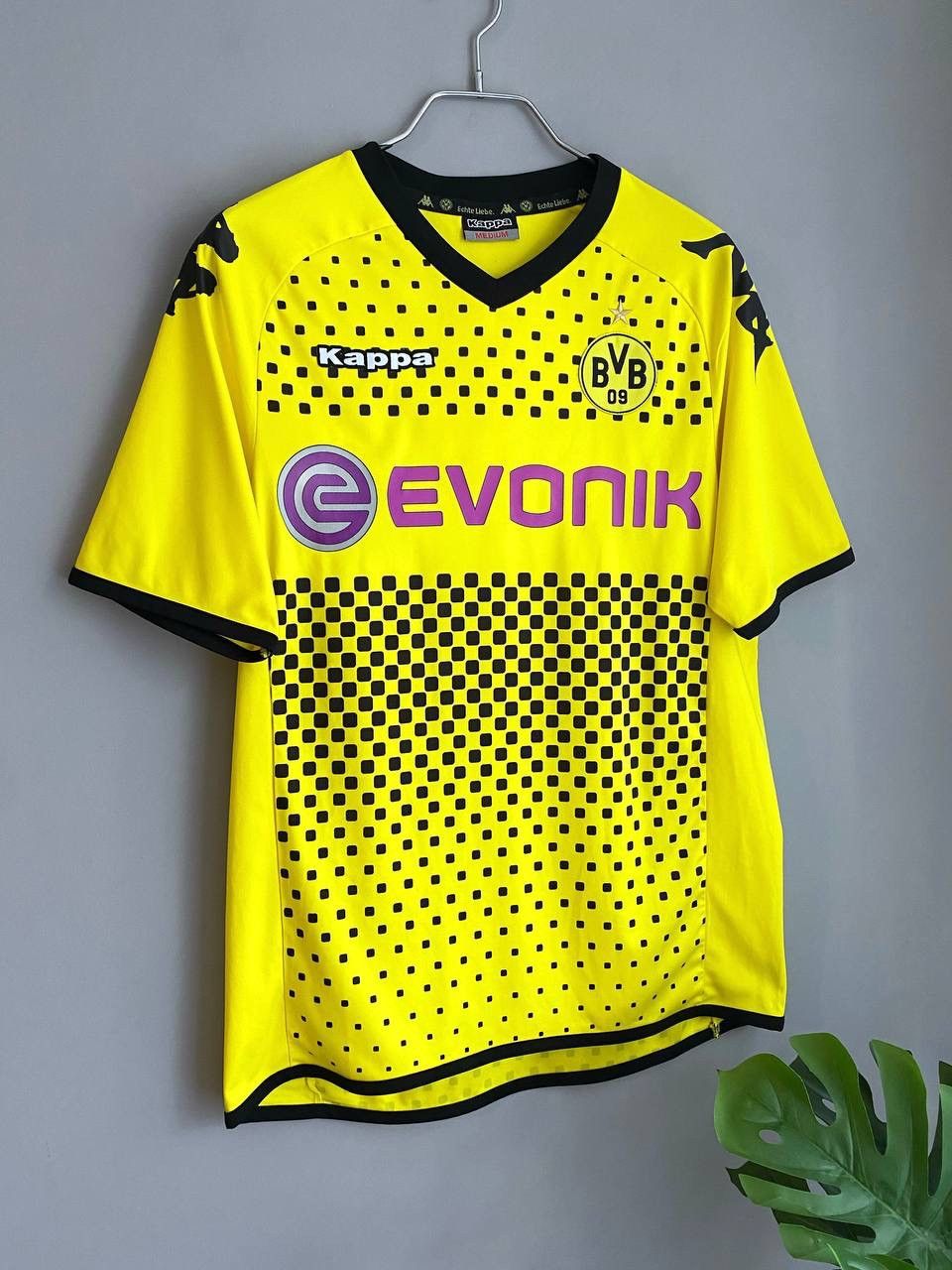 Kappa Borussia Dortmund 2011/12 Home Football Soccer Jersey Size M Size US M / EU 48-50 / 2 - 2 Thumbnail