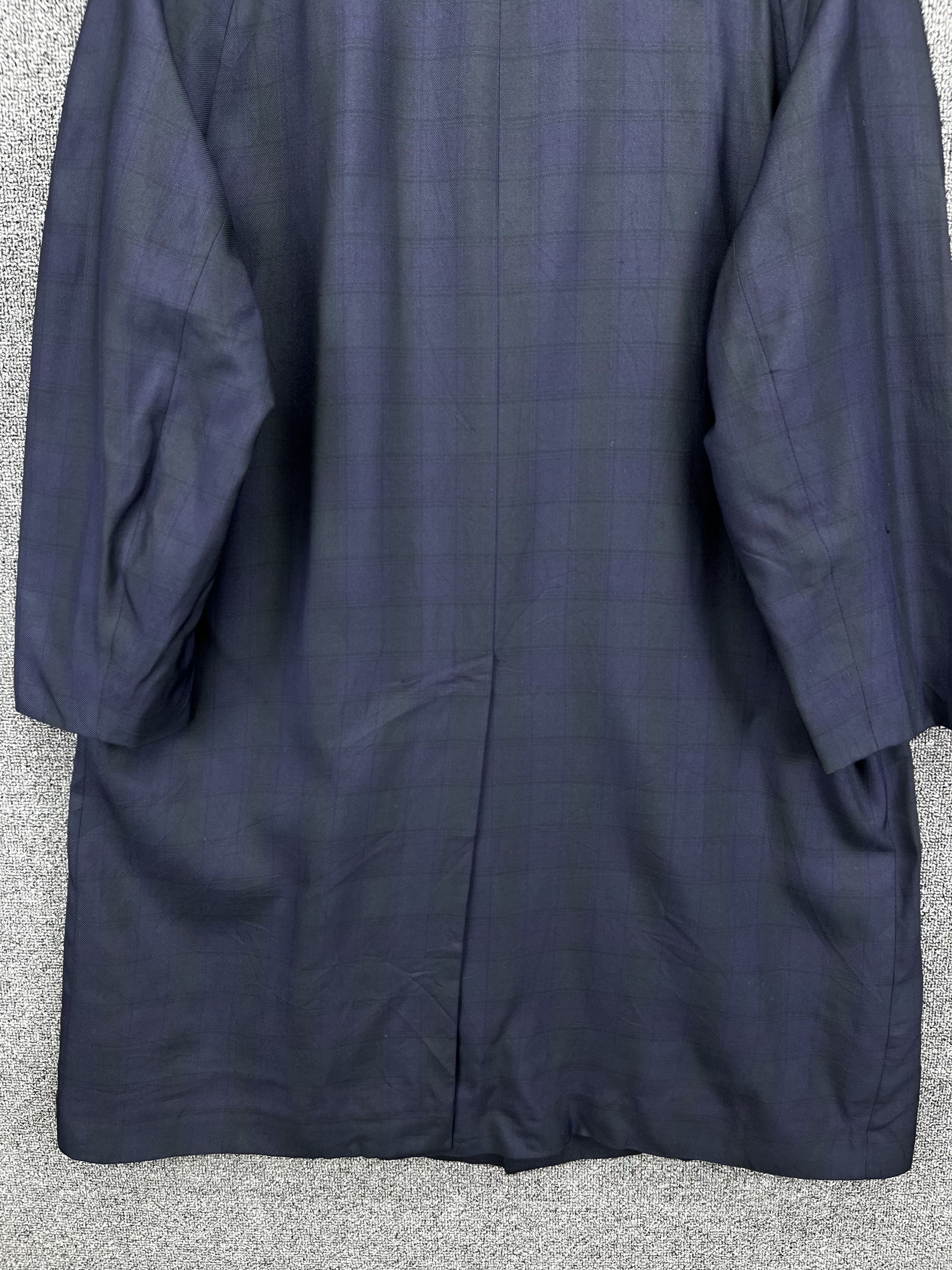 Lanvin Vintage Lanvin Shadow Plaids Rare Button Up Jacket Size US M / EU 48-50 / 2 - 13 Thumbnail