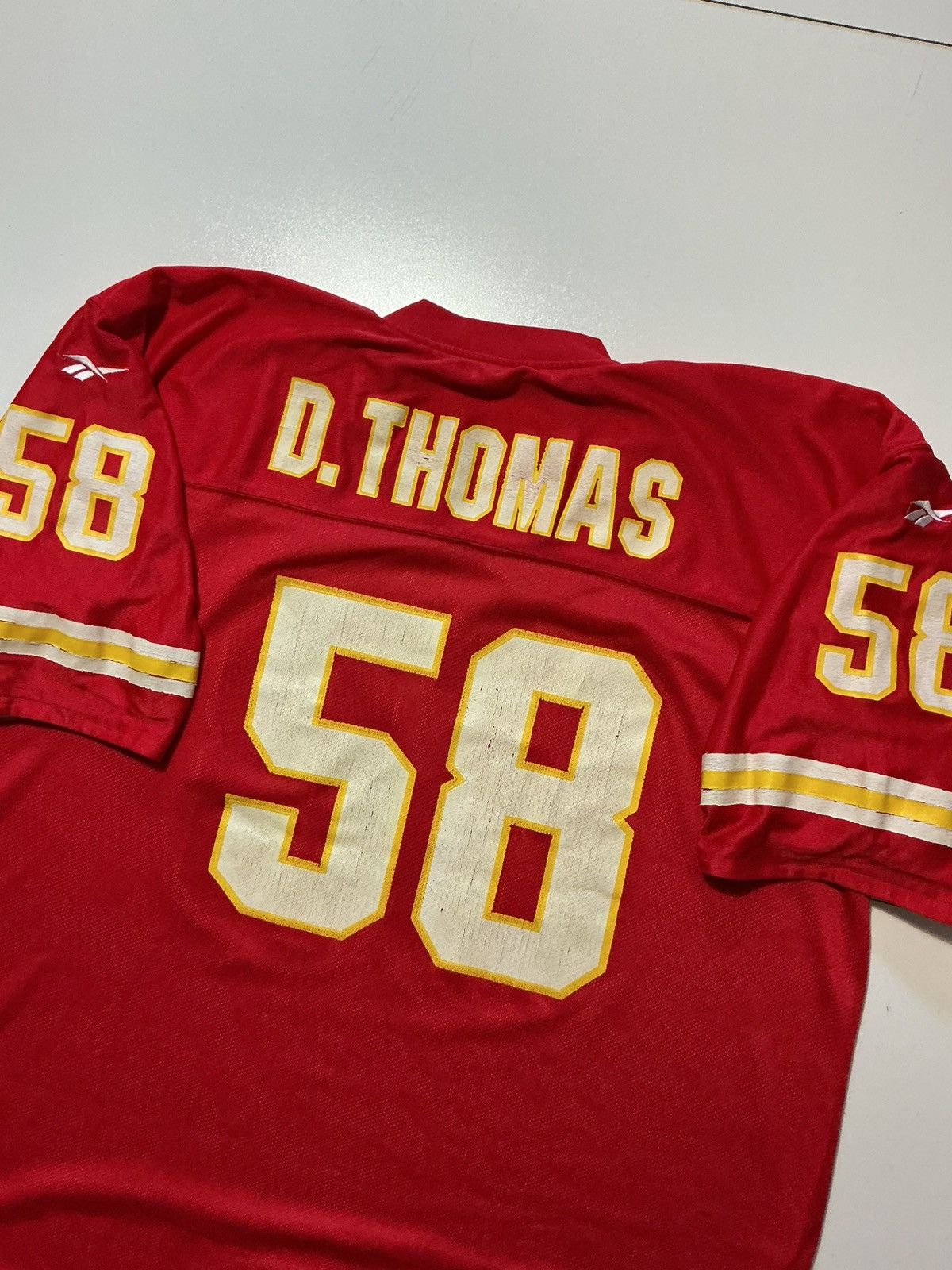 Reebok Reebok Kansas City Chiefs Derrick Thomas NFL Football Jersey Size US XXL / EU 58 / 5 - 6 Thumbnail