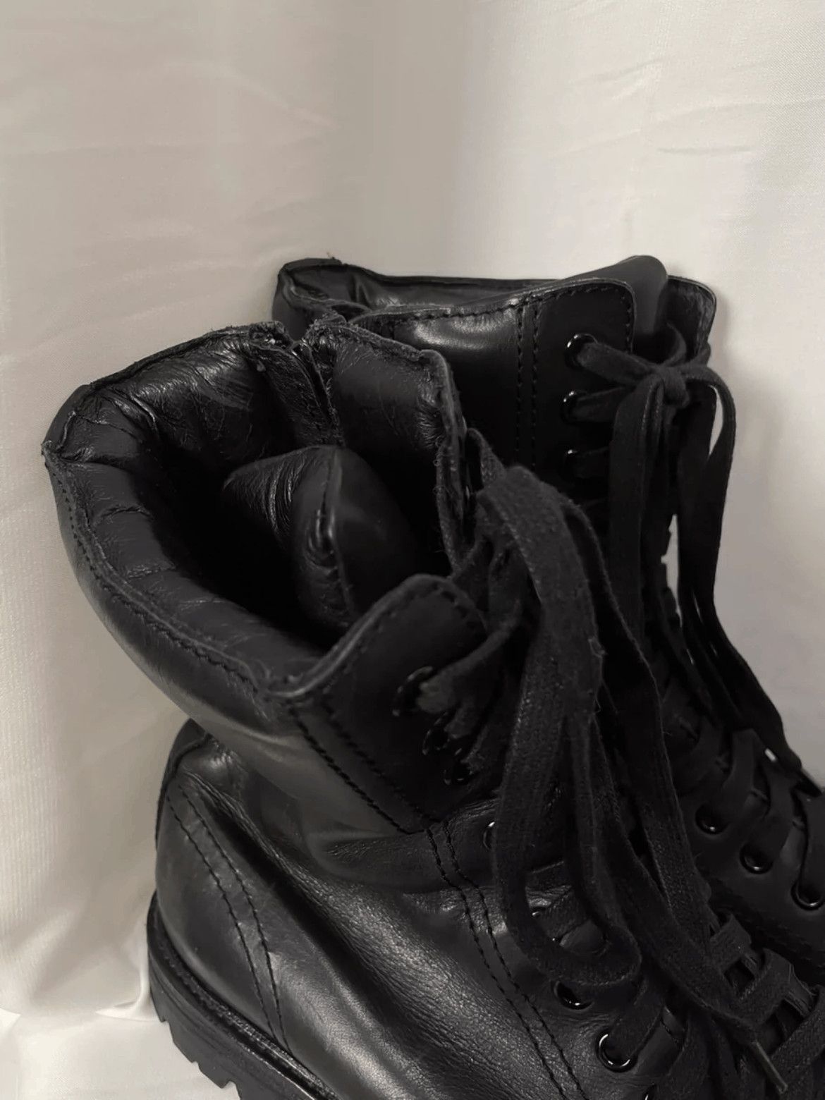 Yohji Yamamoto Sz 3 Yohji Yamamoto Pour Homme Leather Combat Boots Size US 8 / EU 41 - 4 Thumbnail