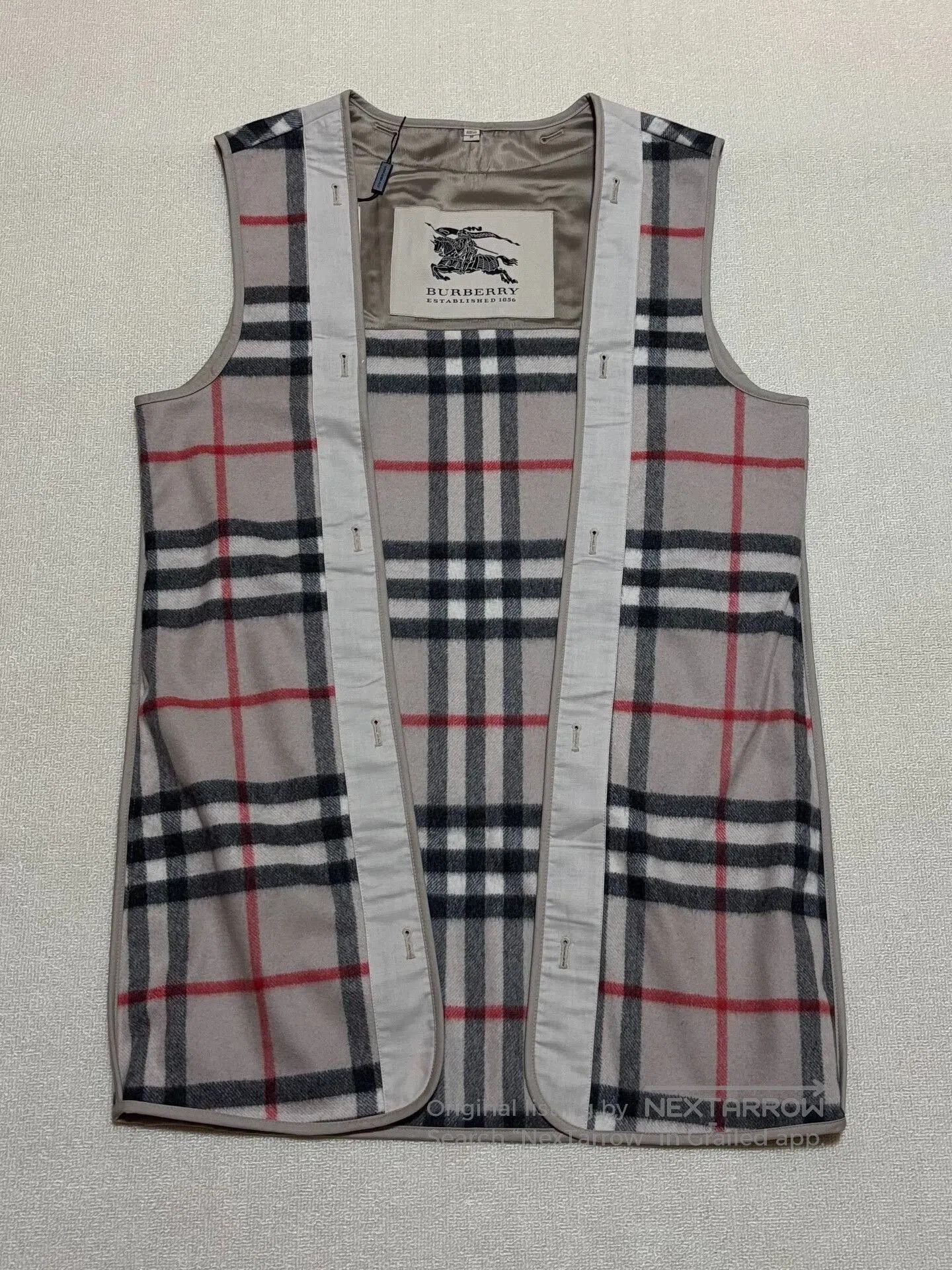 Burberry Burberry Wool Cashmere Inner Liner. Size US M / EU 48-50 / 2 - 2 Thumbnail