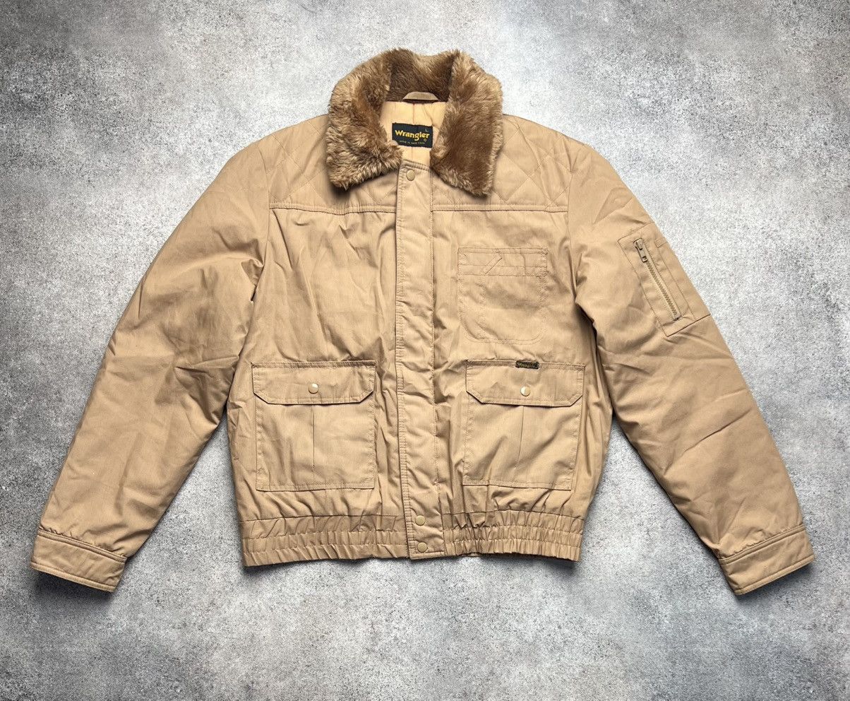 Wrangler Wrangler 80s vintage bomber jacket Size US L / EU 52-54 / 3 - 1 Thumbnail