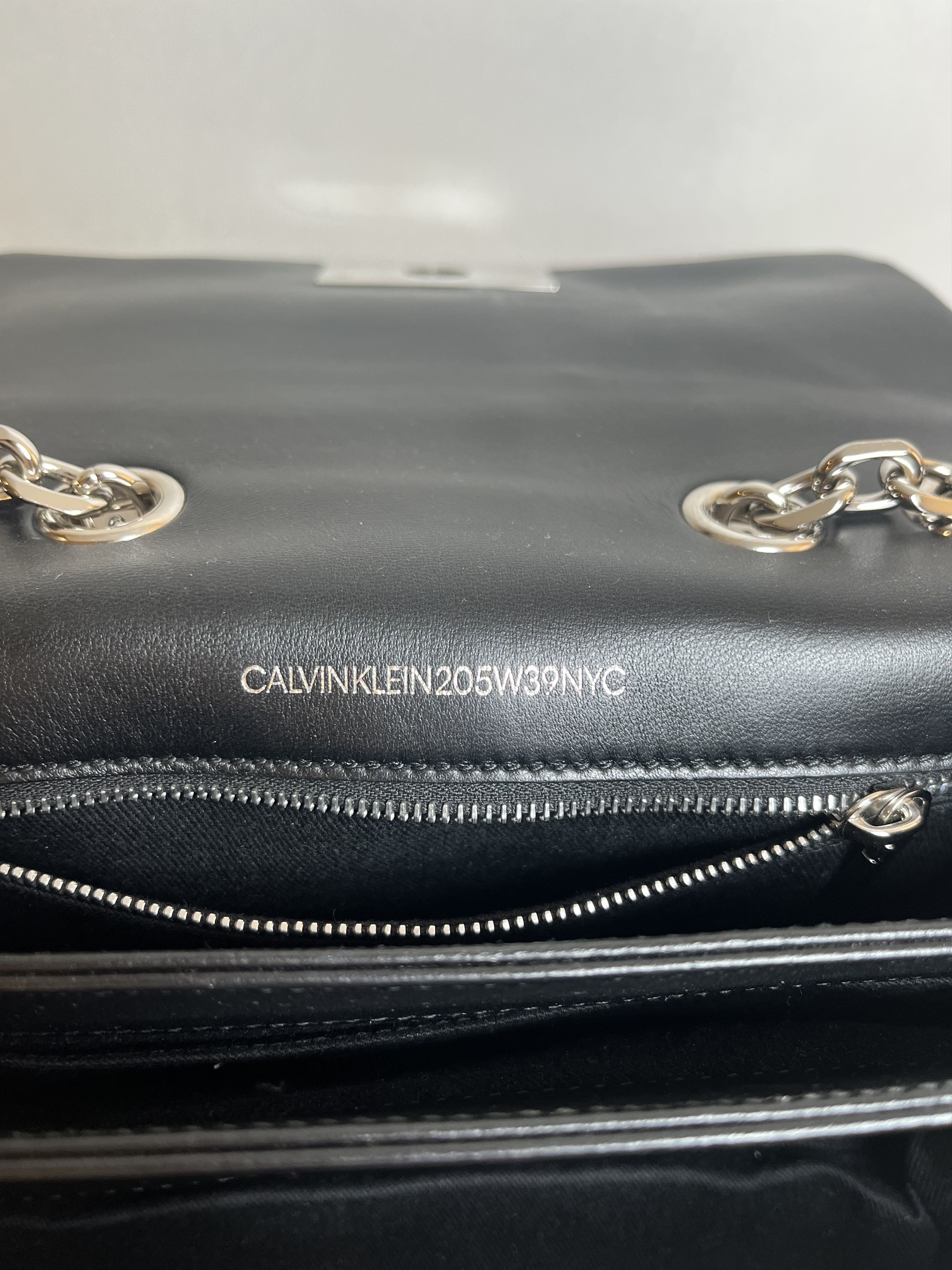 Calvin Klein 205W39NYC Calvin Klein 205W39NYC Black and White Leather Crossbody Bag Size ONE SIZE - 4 Thumbnail