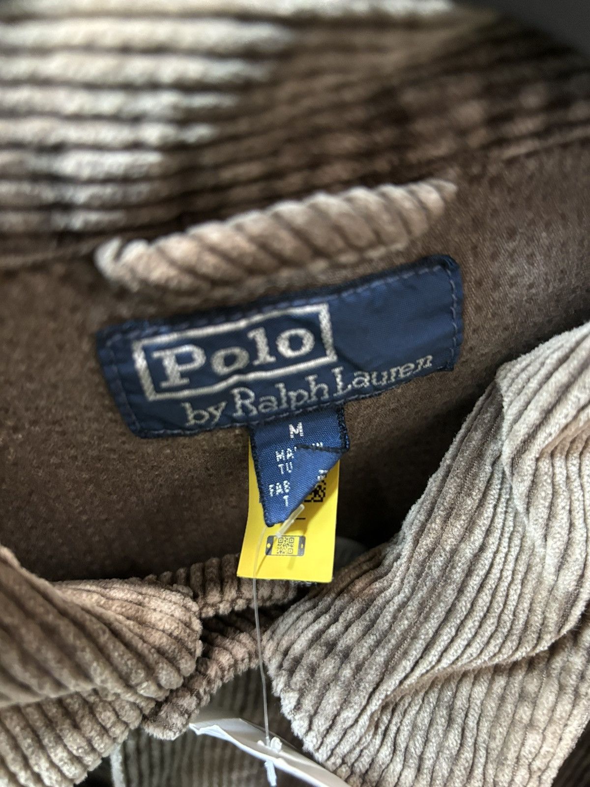 Polo Ralph Lauren × Vintage Vintage Polo Ralph Lauren Shirt corduroy Size US M / EU 48-50 / 2 - 2 Thumbnail