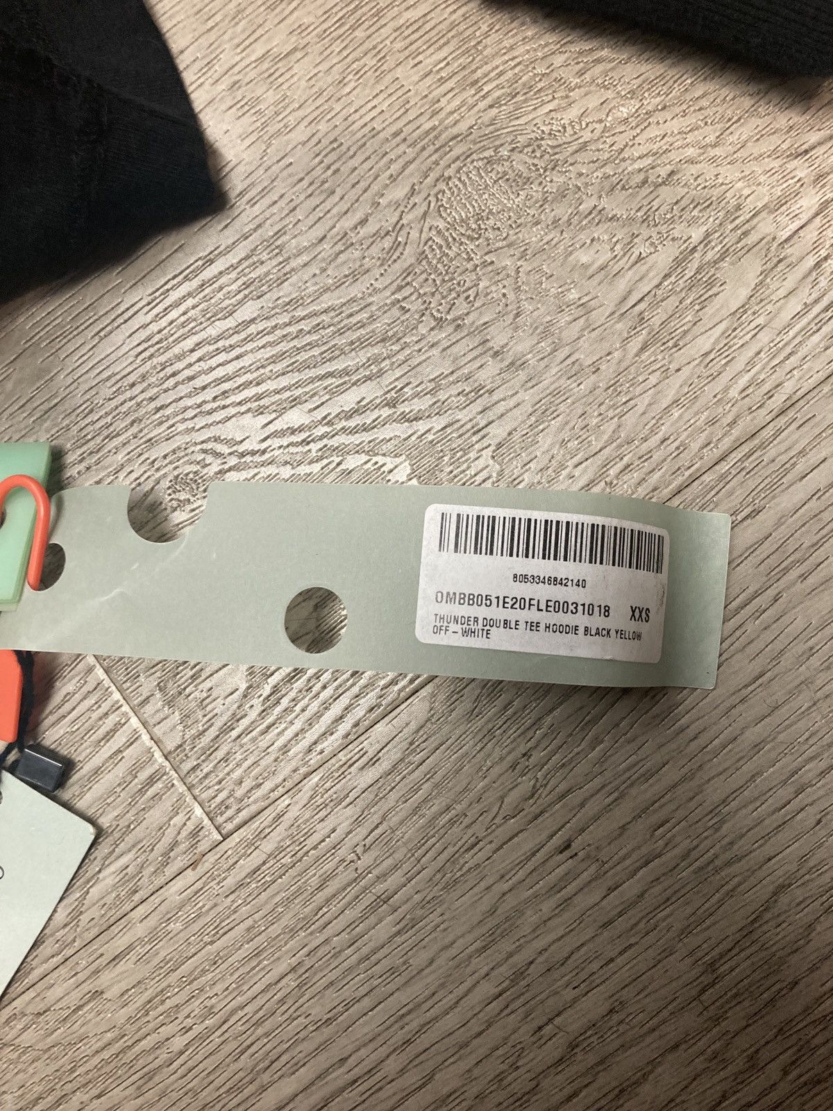 Off-White Off-White Thunder Hoodie/Shirt Size US XXS / EU 40 - 12 Thumbnail