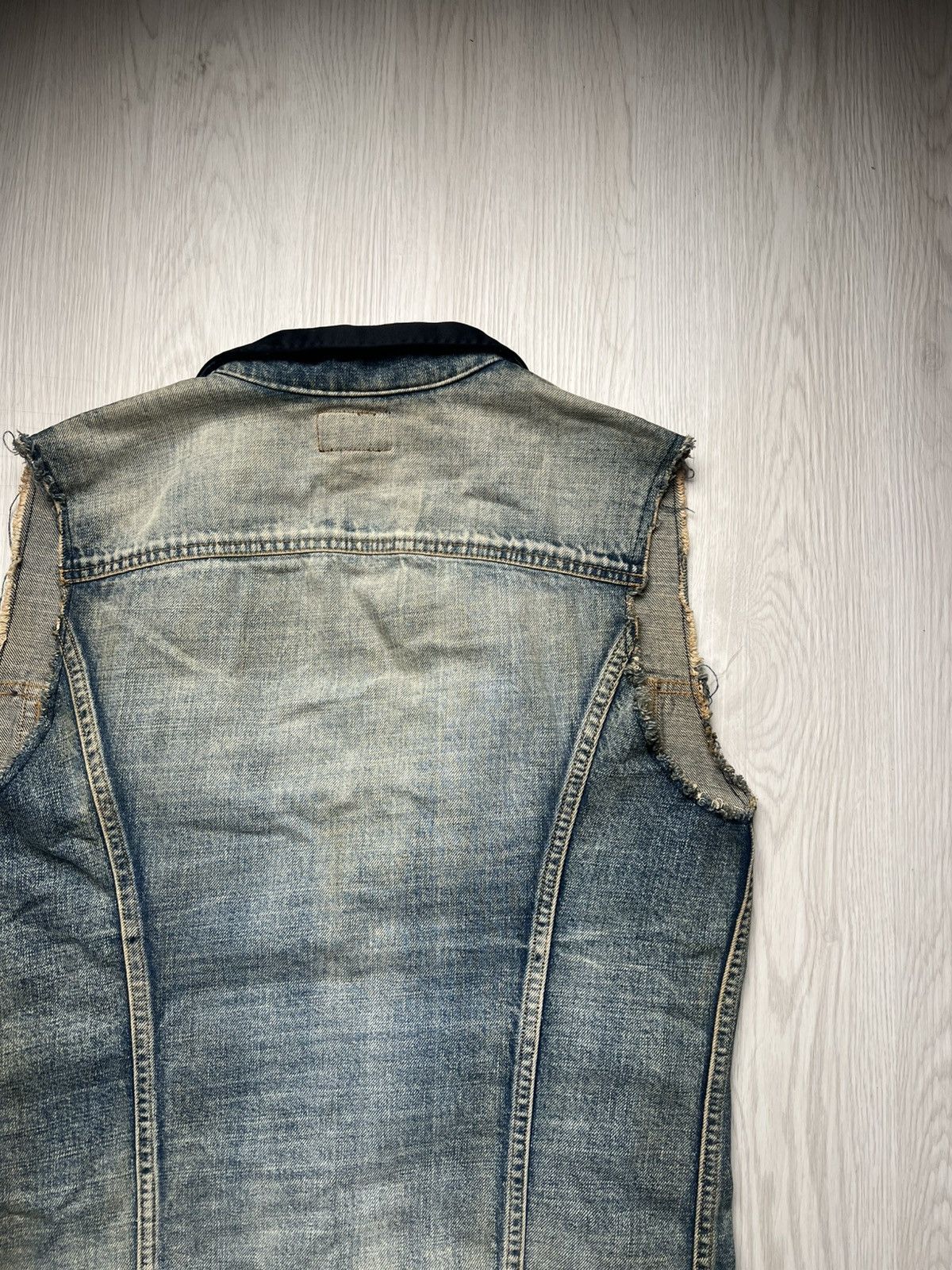 Saint Laurent Paris SS16 Saint Laurent by Hedi Slimane Denim Vest Size US XS / EU 42 / 0 - 5 Thumbnail