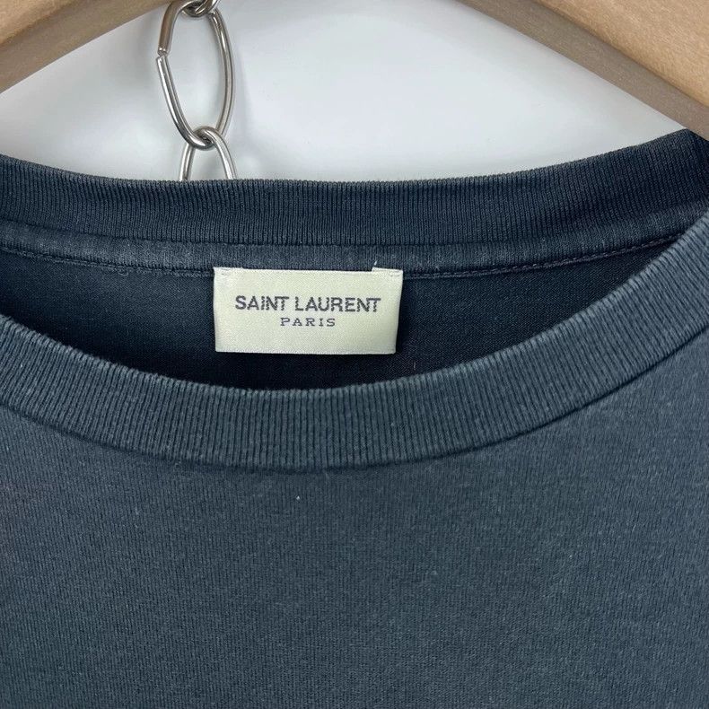 Saint Laurent Paris Saint Laurent ParisLetter logo black short sleeve 2504-Nex Size US S / EU 44-46 / 1 - 3 Thumbnail