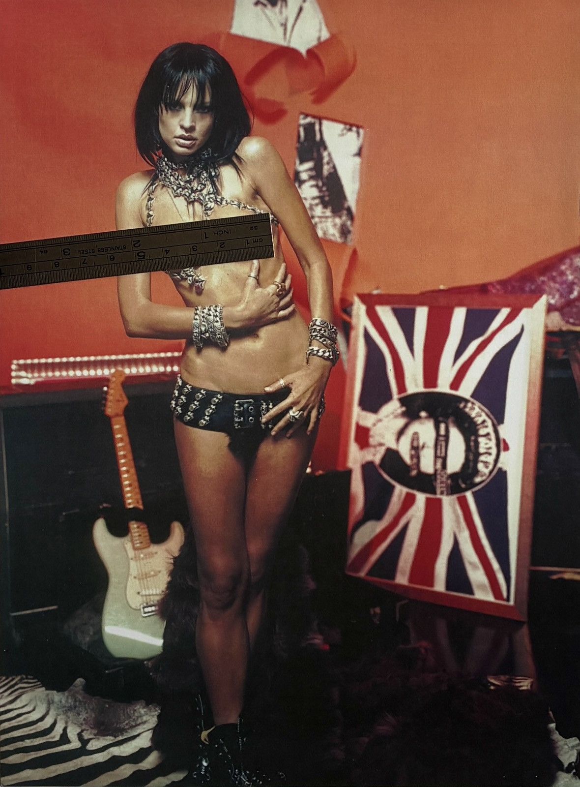 Chrome Hearts Chrome Hearts boobs out photo Poster framed 9x11 Size ONE SIZE - 2 Thumbnail