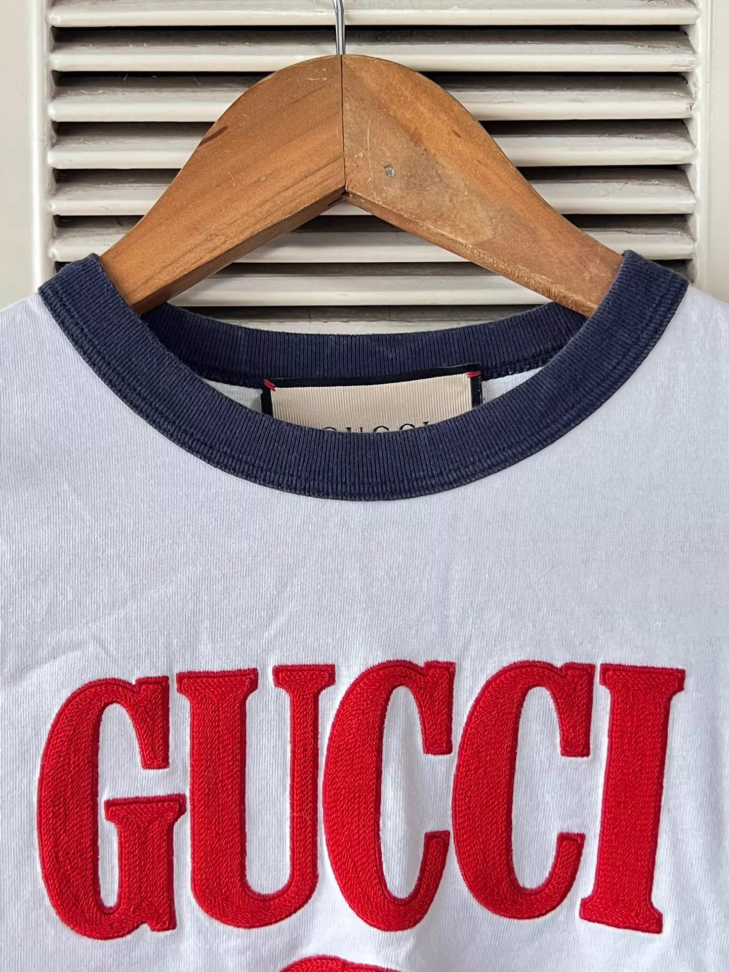 Gucci Gucci Women's SS Tee S Mint Classic Embroidered Logo Size S / US 4 / IT 40 - 3 Thumbnail