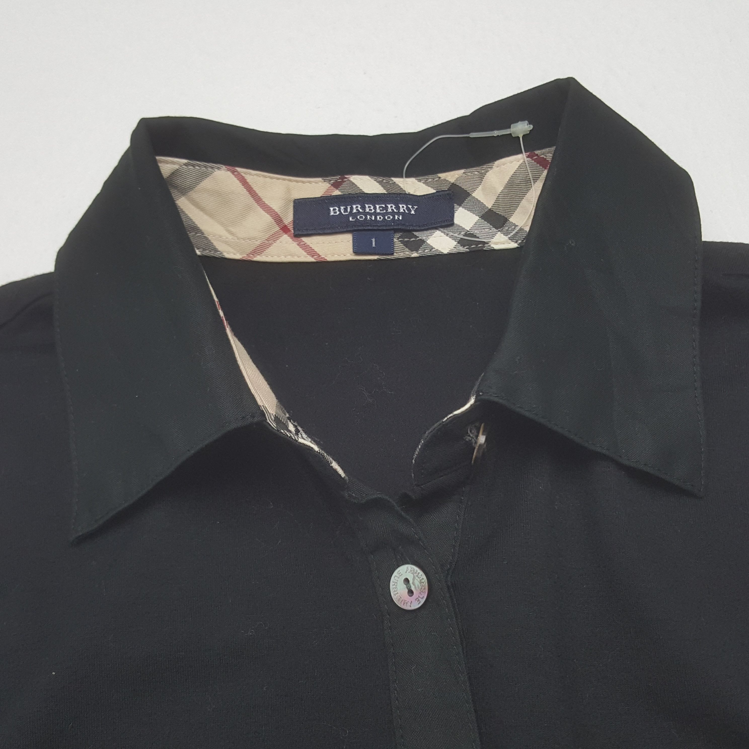 Burberry Vintage Burberry London Custom Spell Out Vest Shirt Size XS / US 0-2 / IT 36-38 - 5 Thumbnail