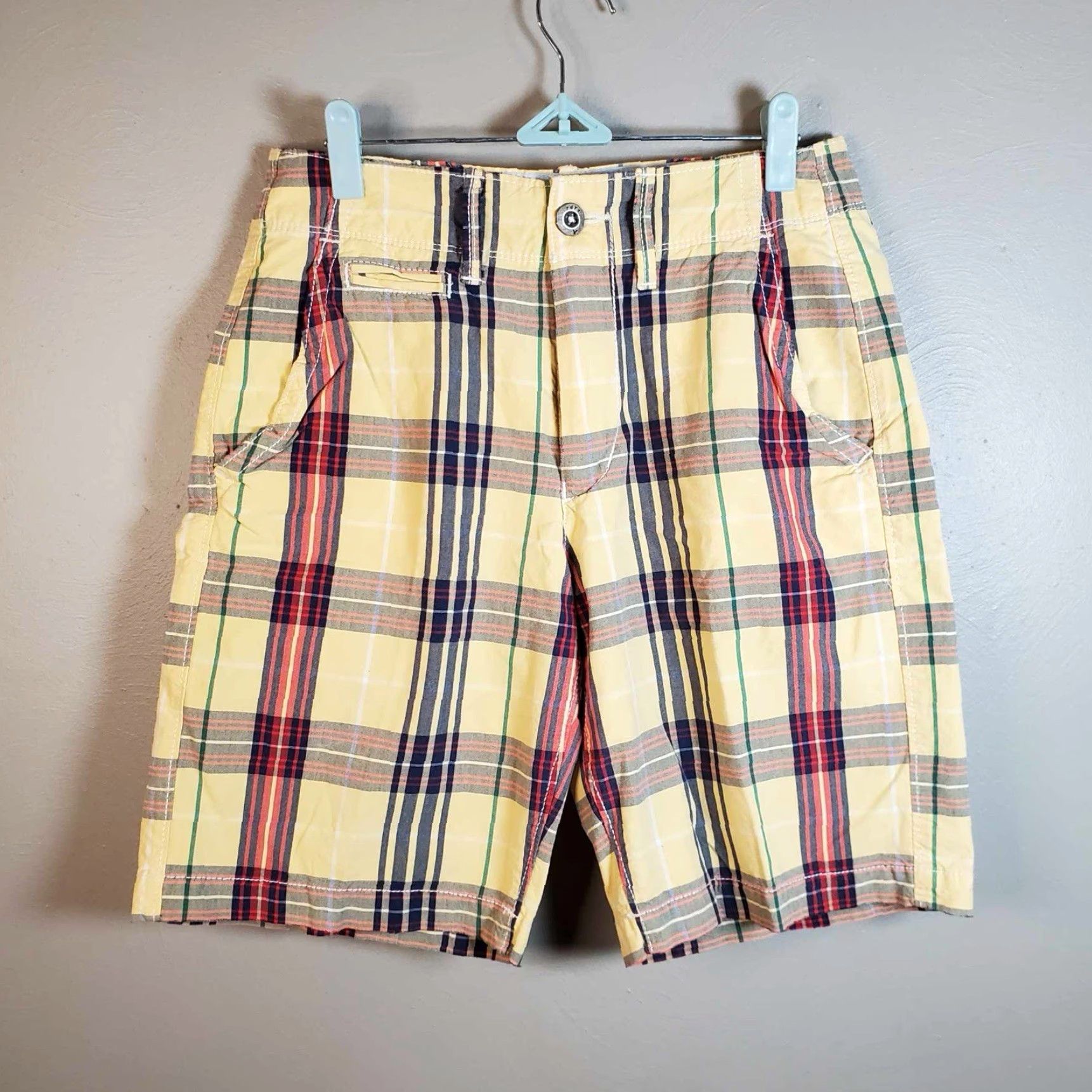 American Eagle Outfitters VINTAGE American Eagle Men 28 Camouflage Plaid Shorts Classic Length Size US 28 / EU 44 - 6 Thumbnail