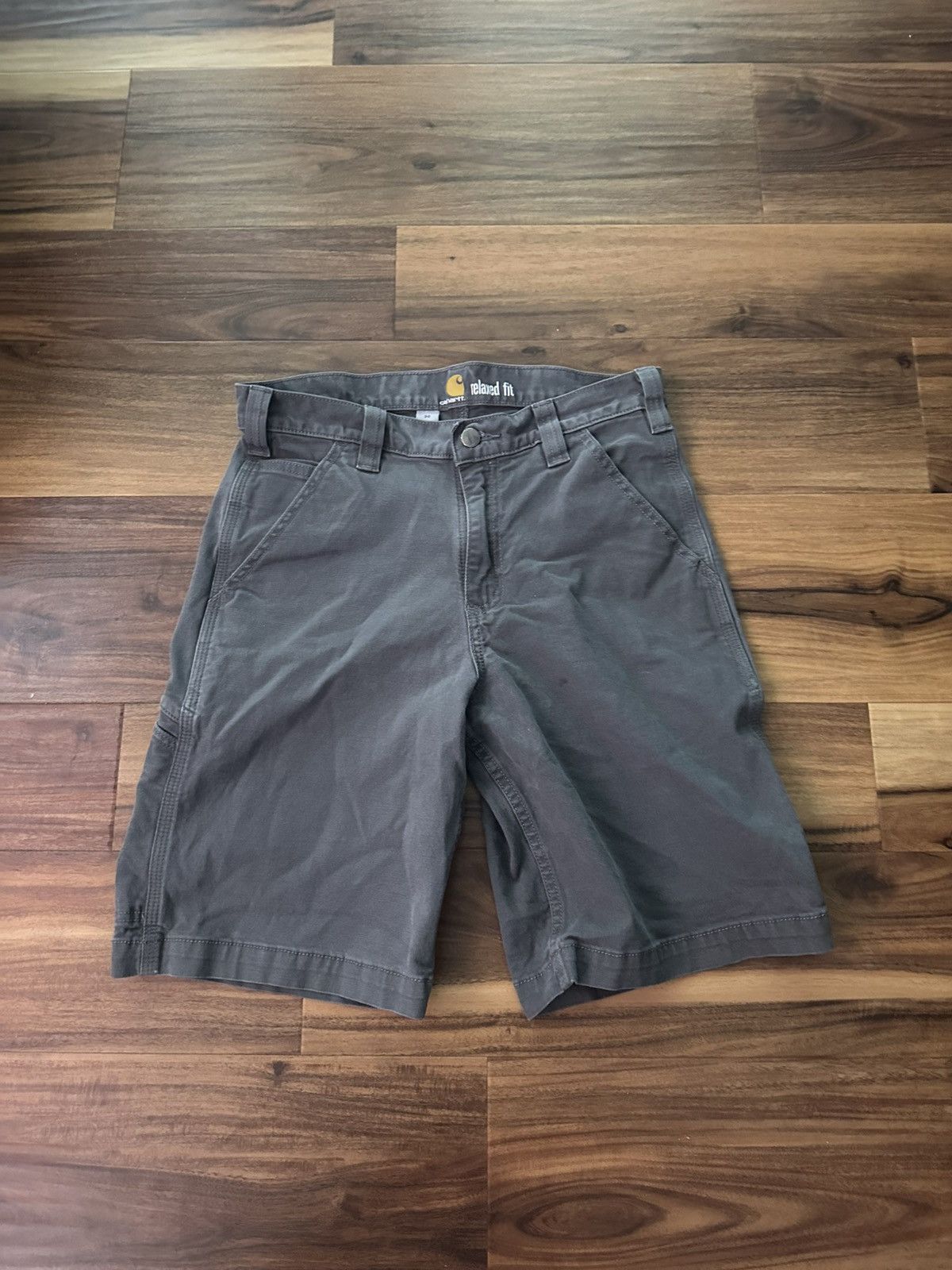Carhartt Rare Carhartt gray shorts Size US 30 / EU 46 - 1 Thumbnail