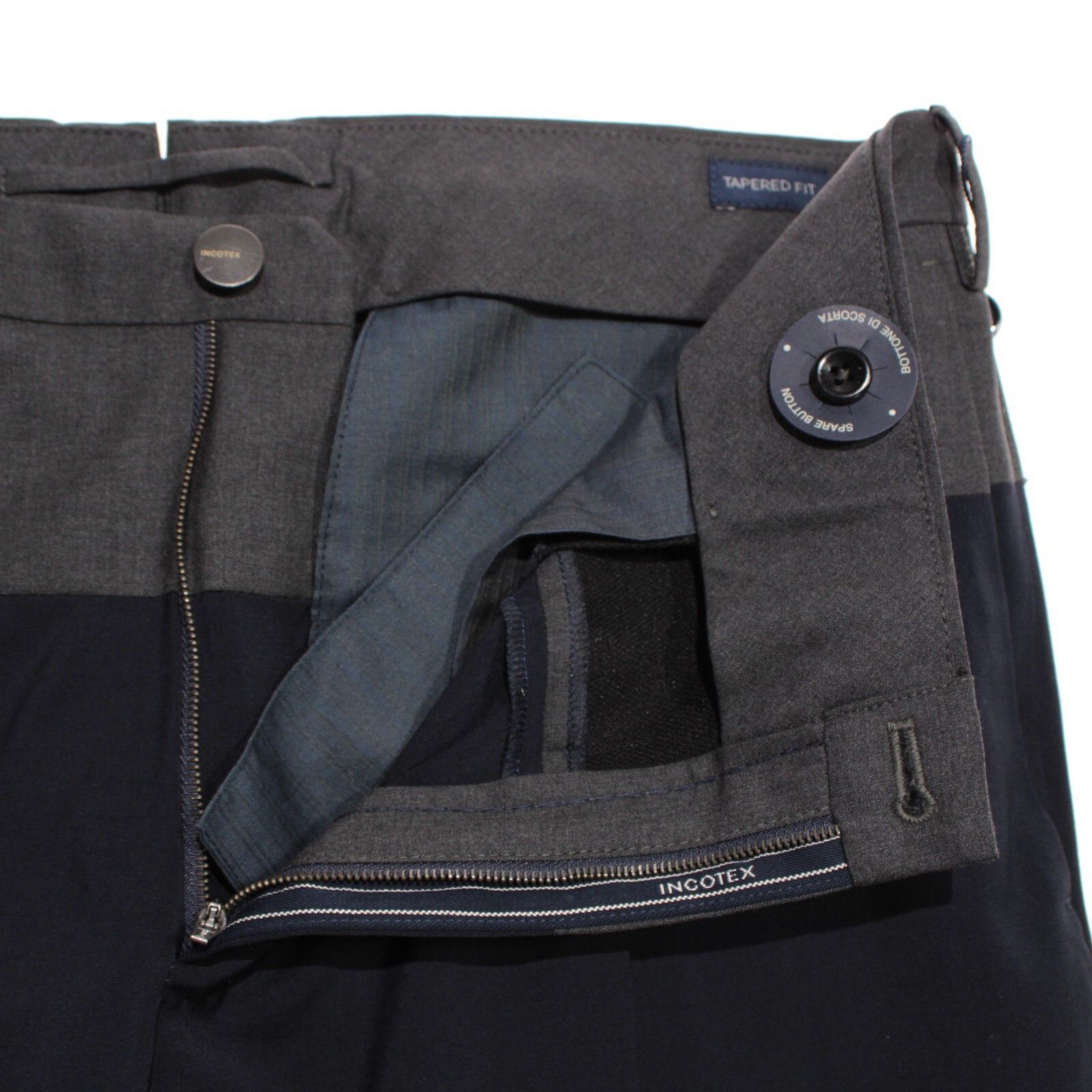 Incotex INCOTEX New with tags Dress Pants Size 34 US In Blue Size US 34 / EU 50 - 4 Thumbnail