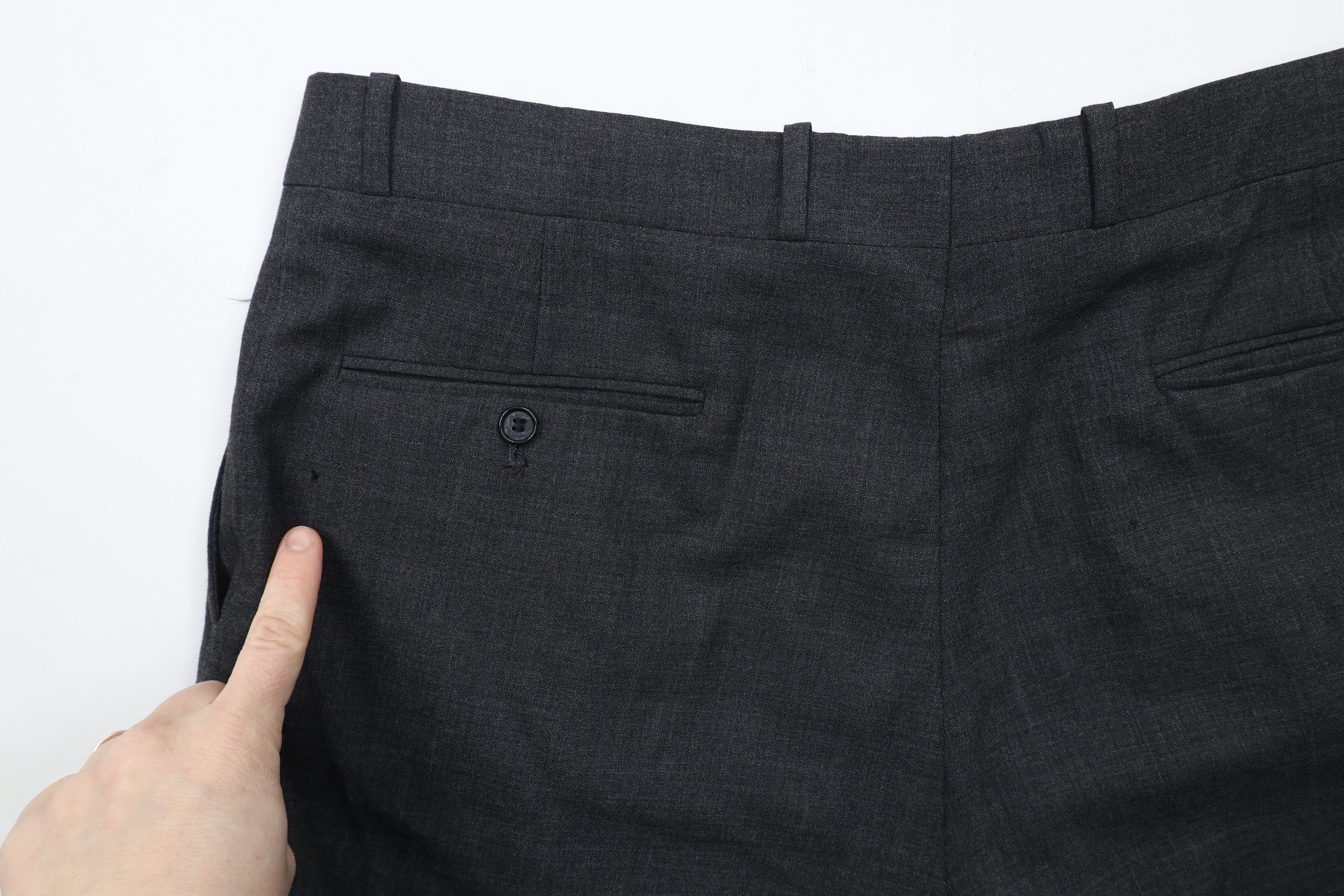 Vintage Vintage 90s Streetwear Pleated Cuffed Wide Leg Chino Pants Size US 34 / EU 50 - 17 Thumbnail