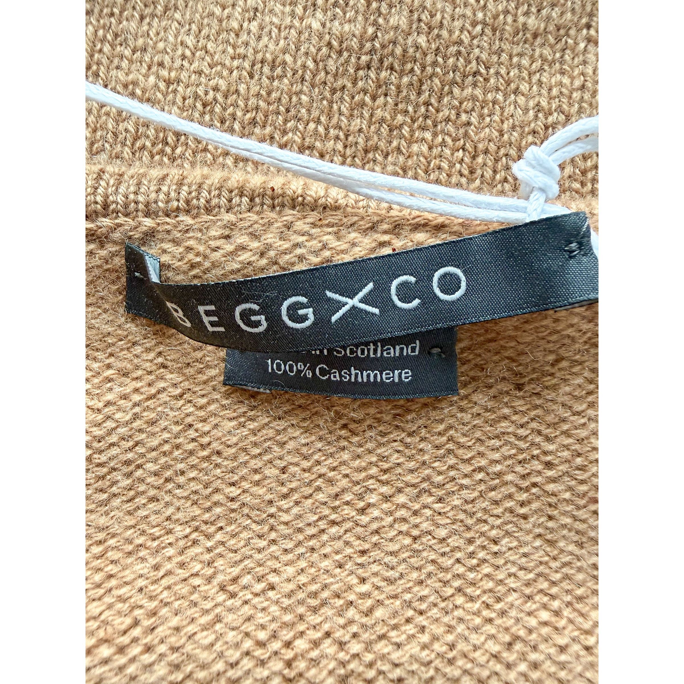 Begg x Co Begg x Co 100% Cashmere Joy Slough Brown Cardigan Size S / US 4 / IT 40 - 7 Thumbnail