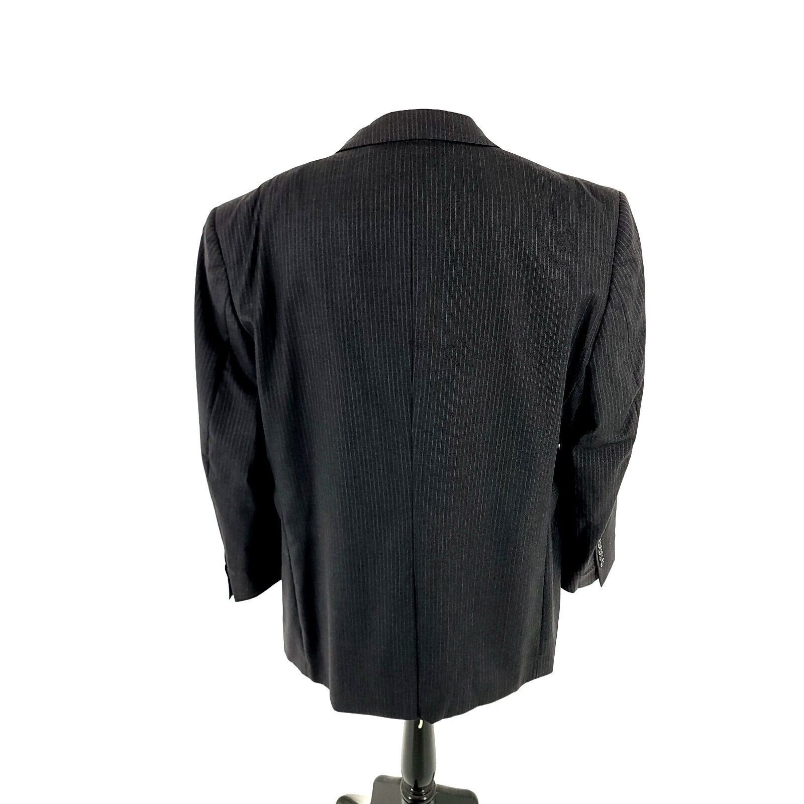 Jos. A. Bank Jos A Bank Signature Gold Wool 2 Button Suit Jacket 46R Gray Size 46R - 6 Thumbnail