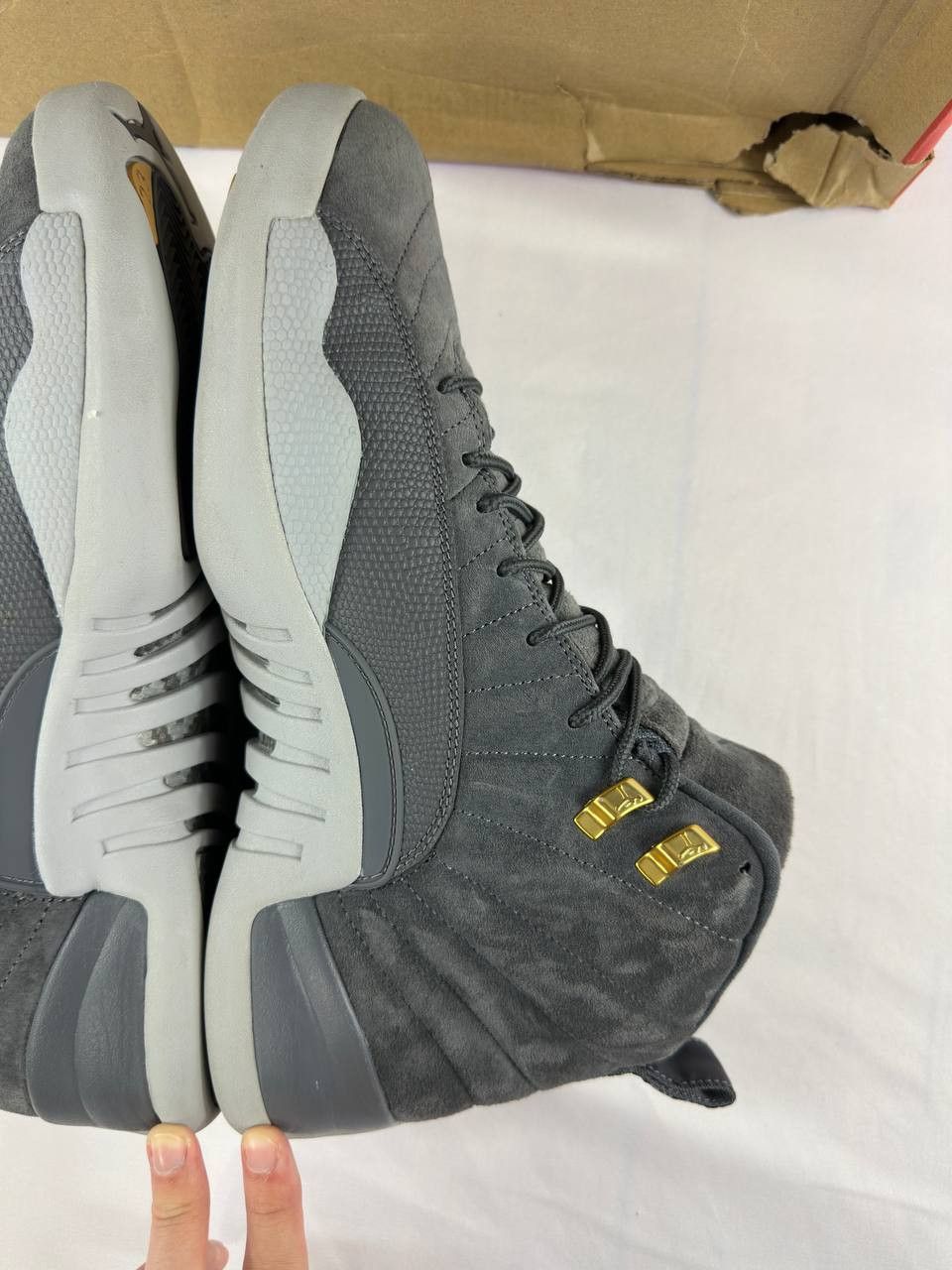 Nike Nike Air Jordan 12 Retro 'Dark Grey' 2017 130690-005 Size US 12 / EU 45 - 12 Thumbnail