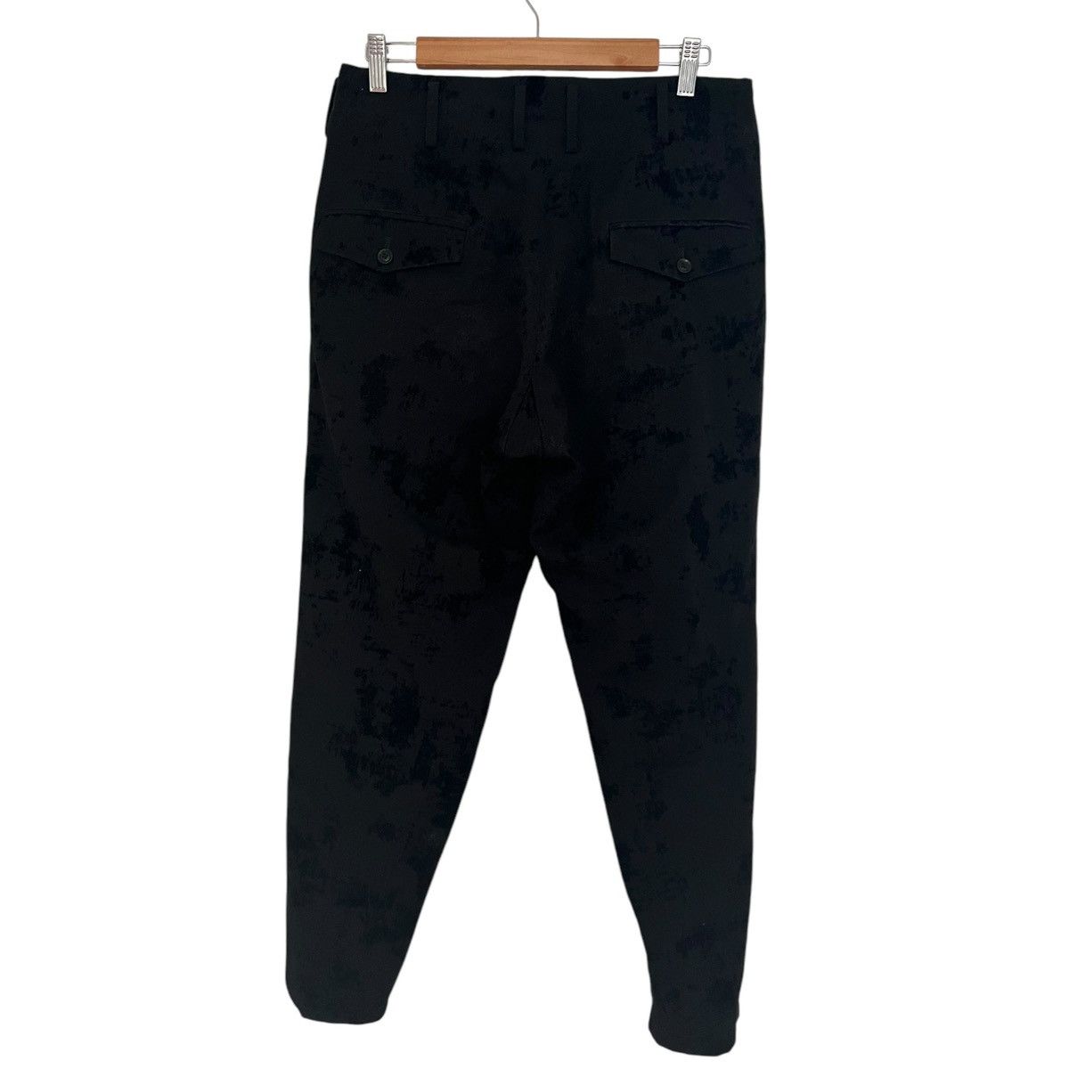 Yohji Yamamoto Yohji Yamamoto flocked cross zip knee trousers Size US 32 / EU 48 - 4 Thumbnail